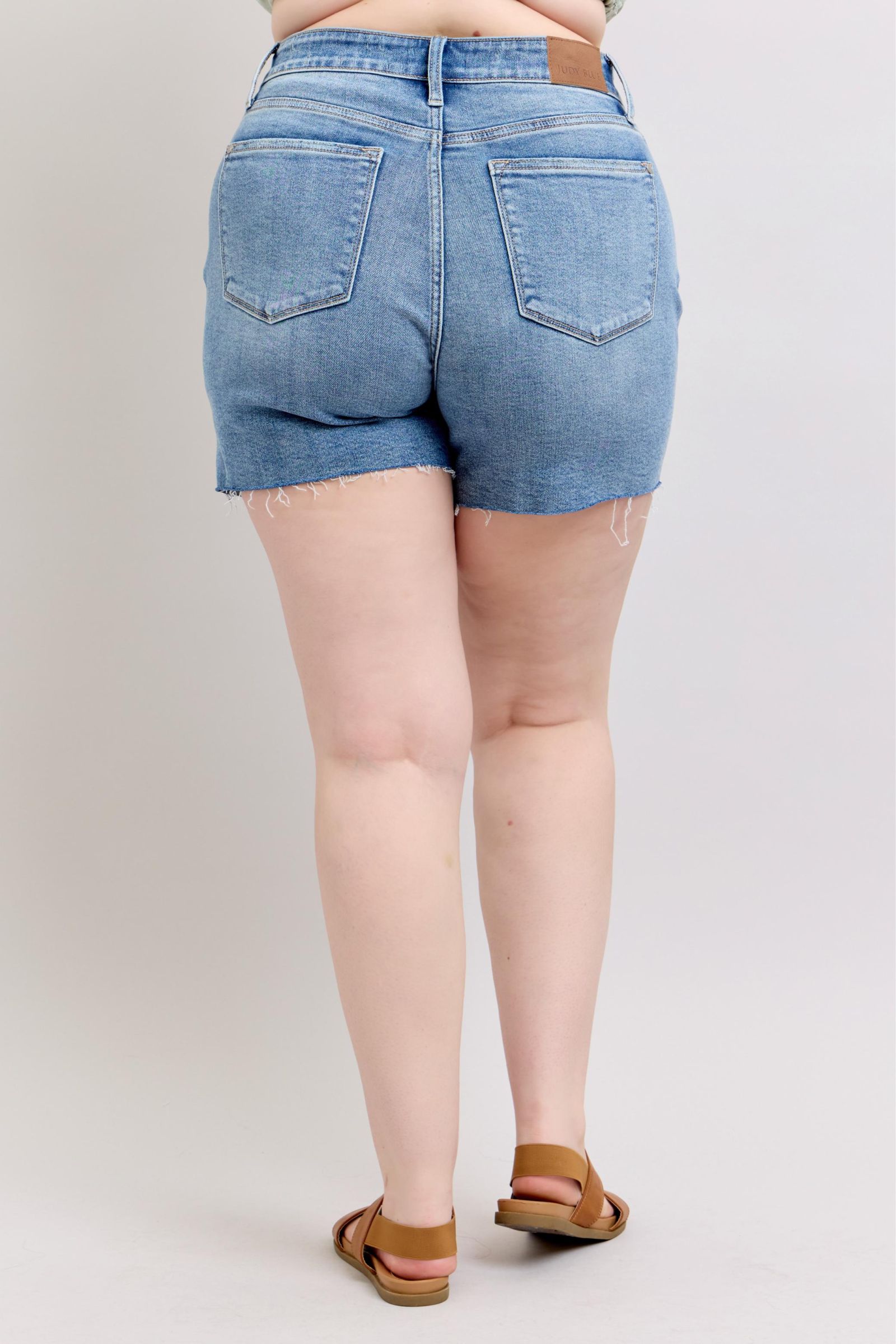 Charley High Rise Distressed Cutoff Shorts