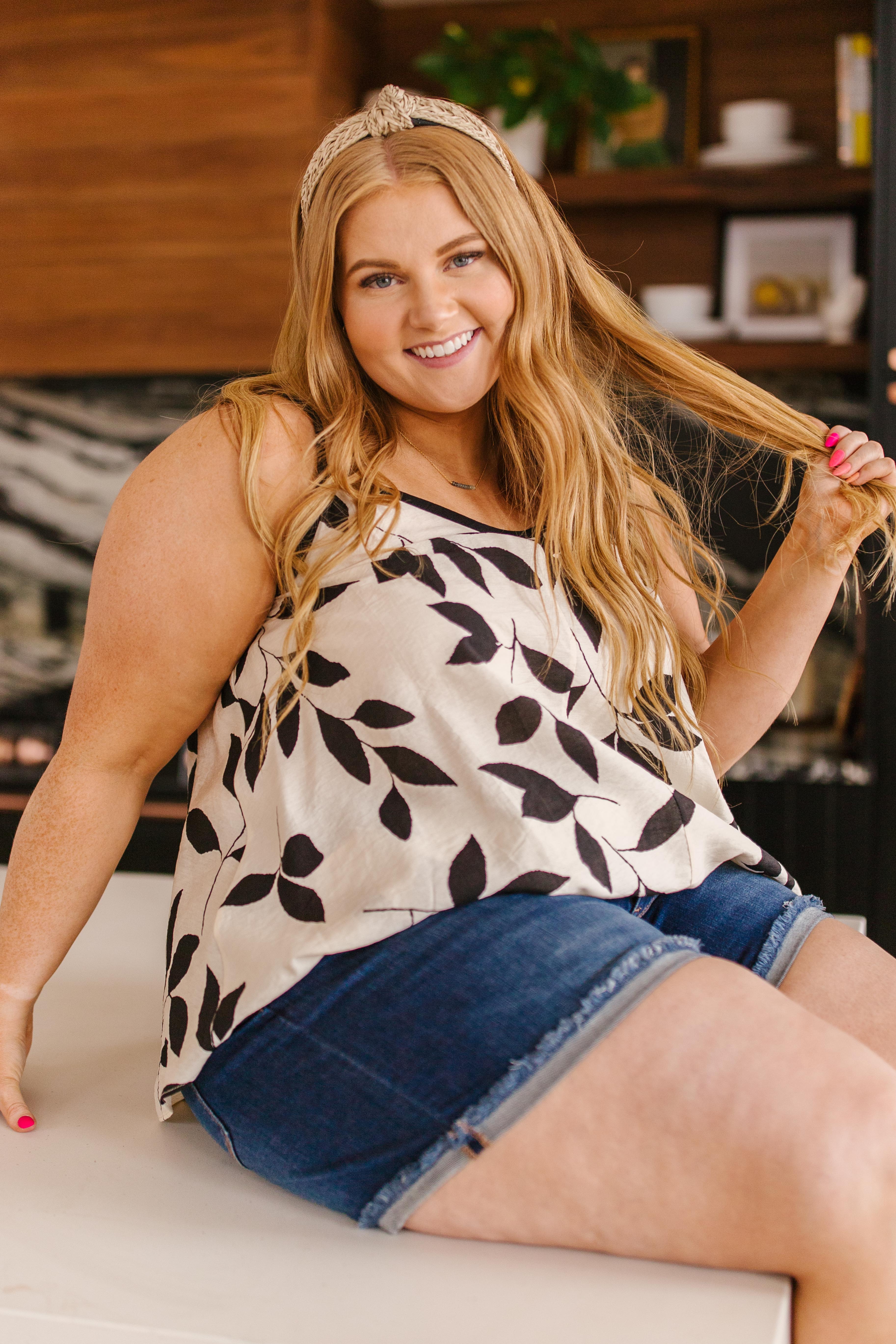 New Leaf Cami In Taupe