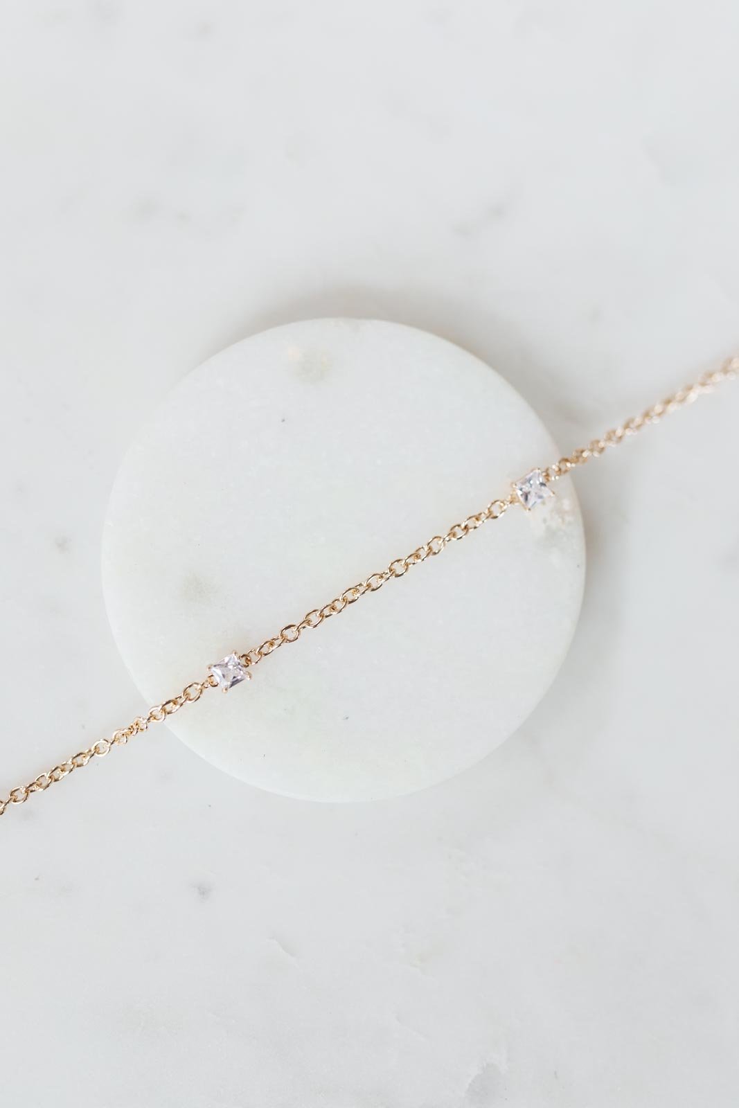 Diamond Stud Necklace