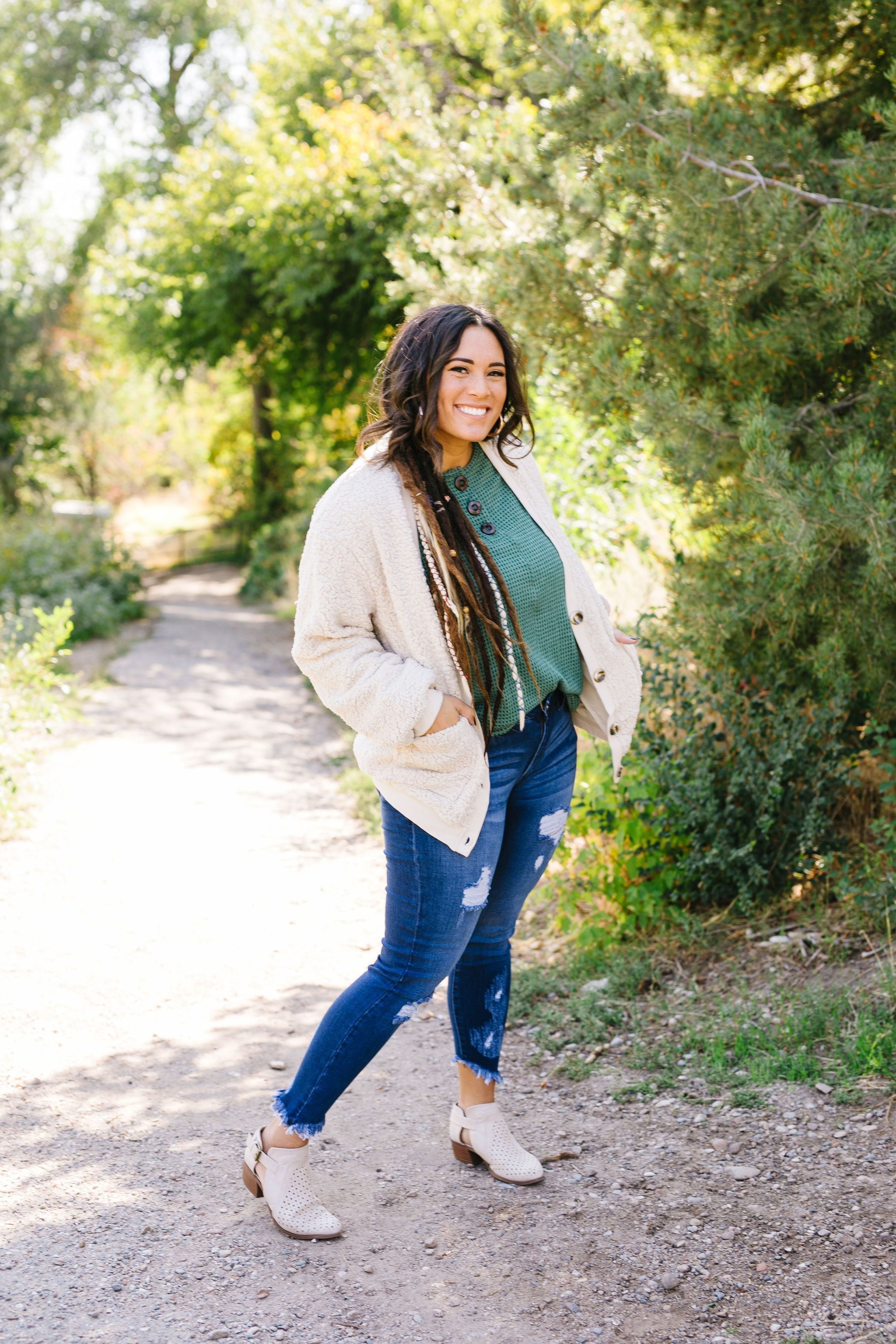 Sure Do Love Sherpa Cardigan