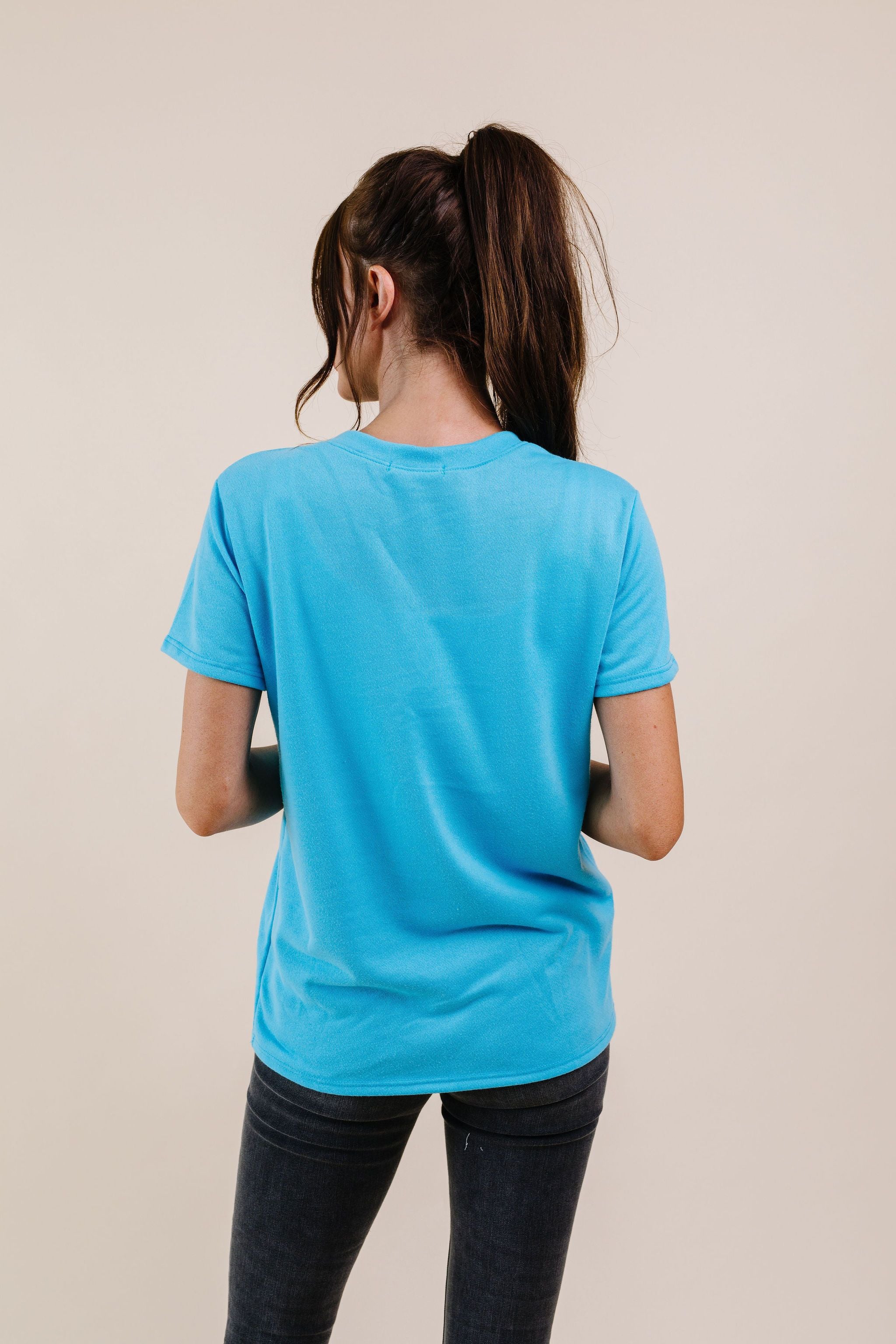 To Lounge Or Bike Top In Aqua