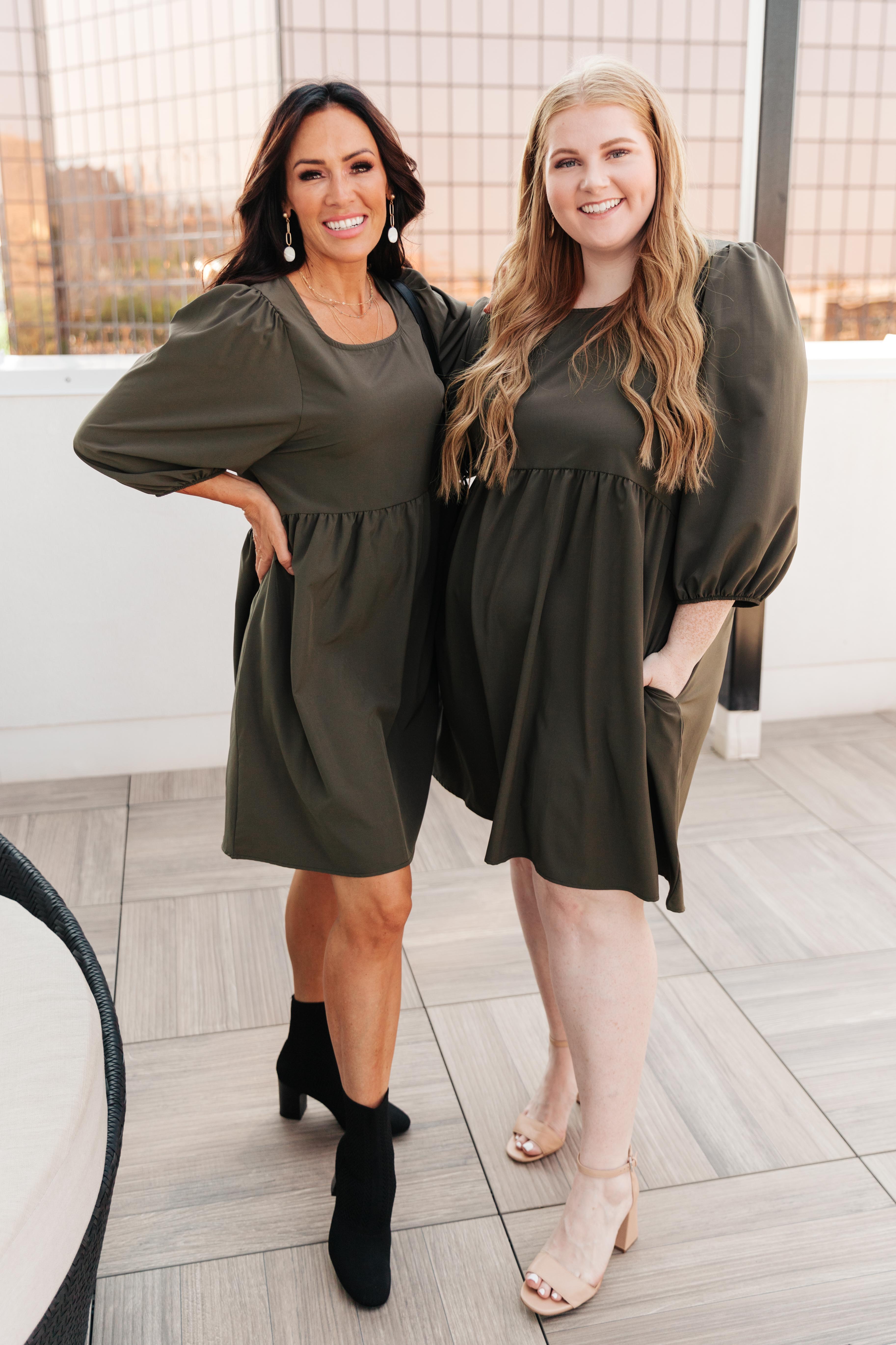 Evergreen Garden Dress
