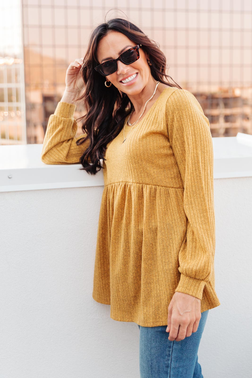 Warm Butterscotch Top