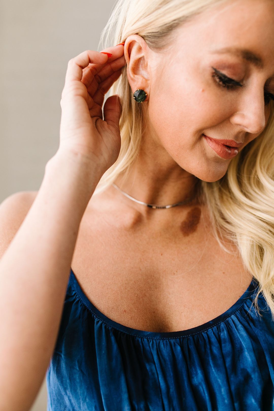 Onyx Natural Stone Earrings