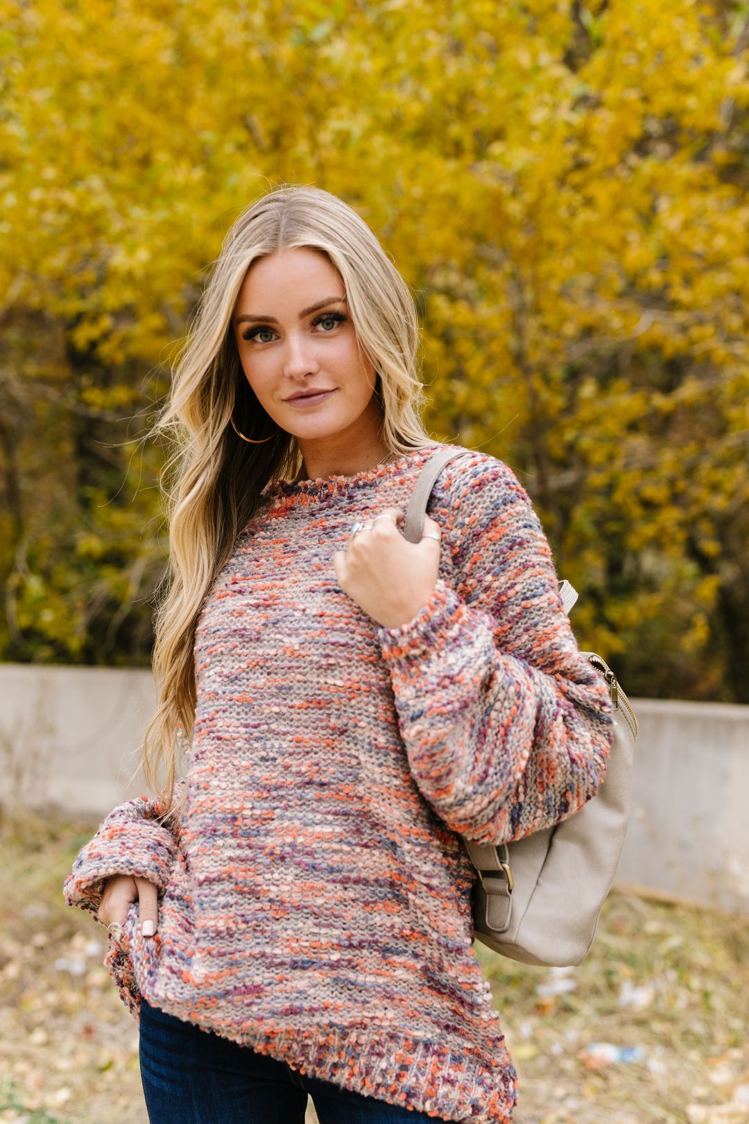 Warm Fuzzies Multi-Color Sweater