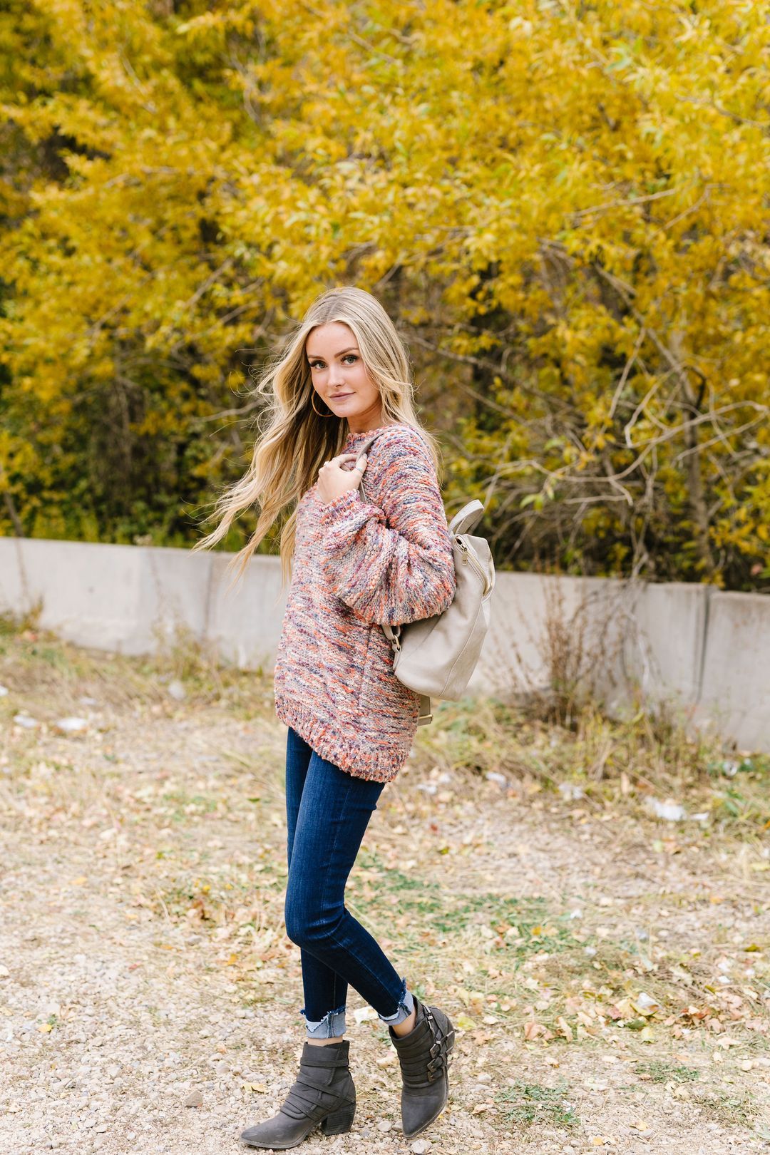 Warm Fuzzies Multi-Color Sweater