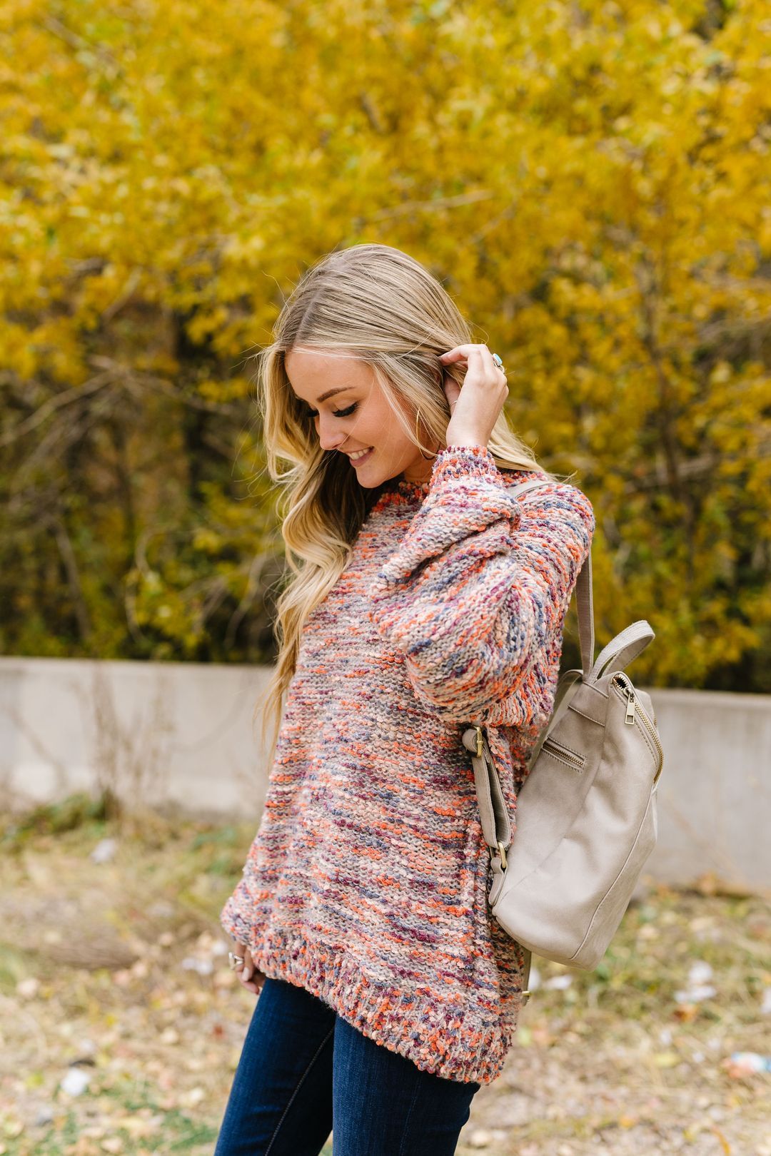 Warm Fuzzies Multi-Color Sweater