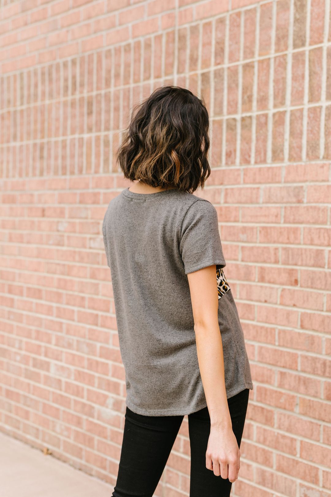 Stripes + Spots Color Block Top