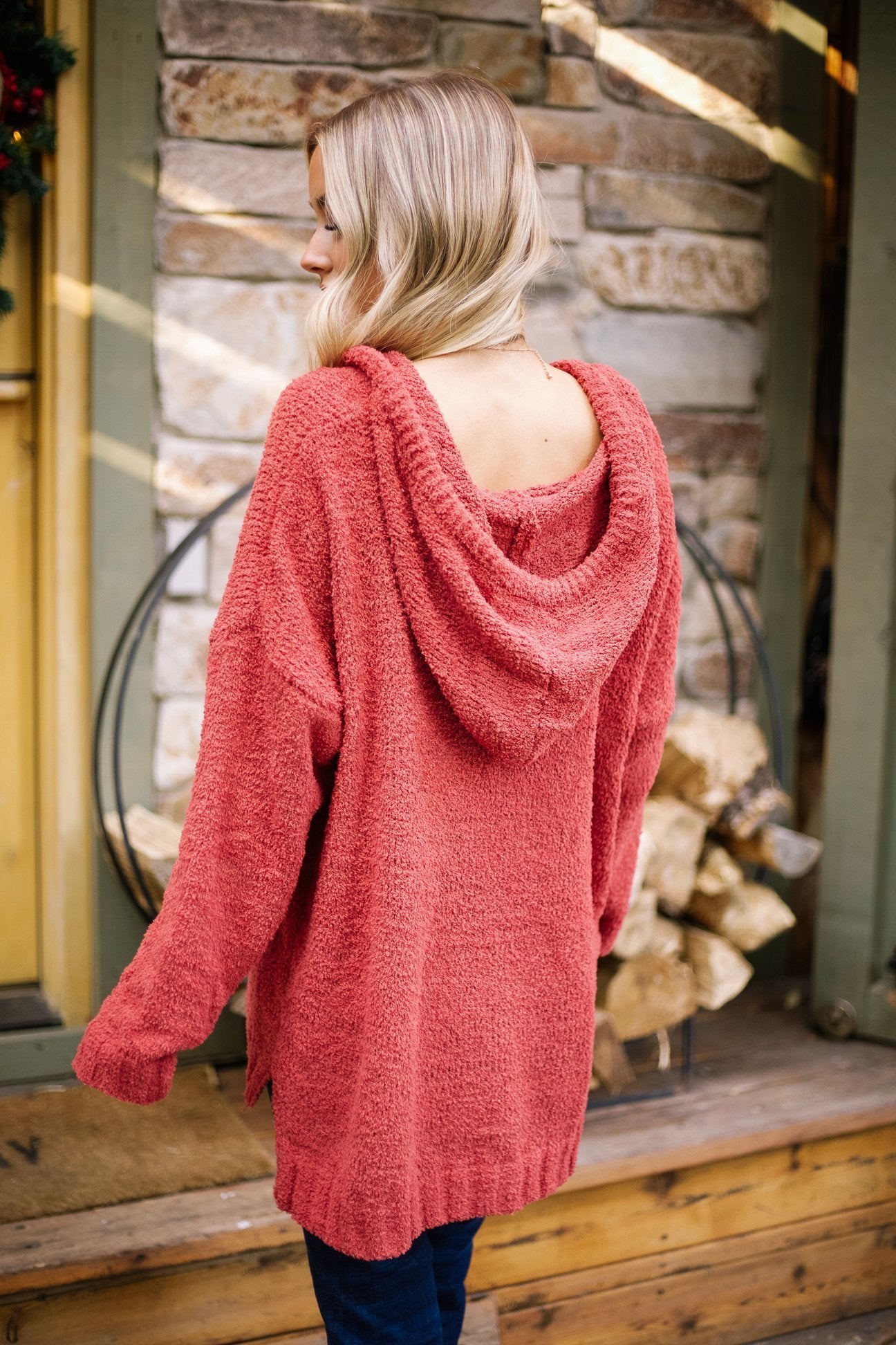 Ashlyn Hooded Popcorn Top