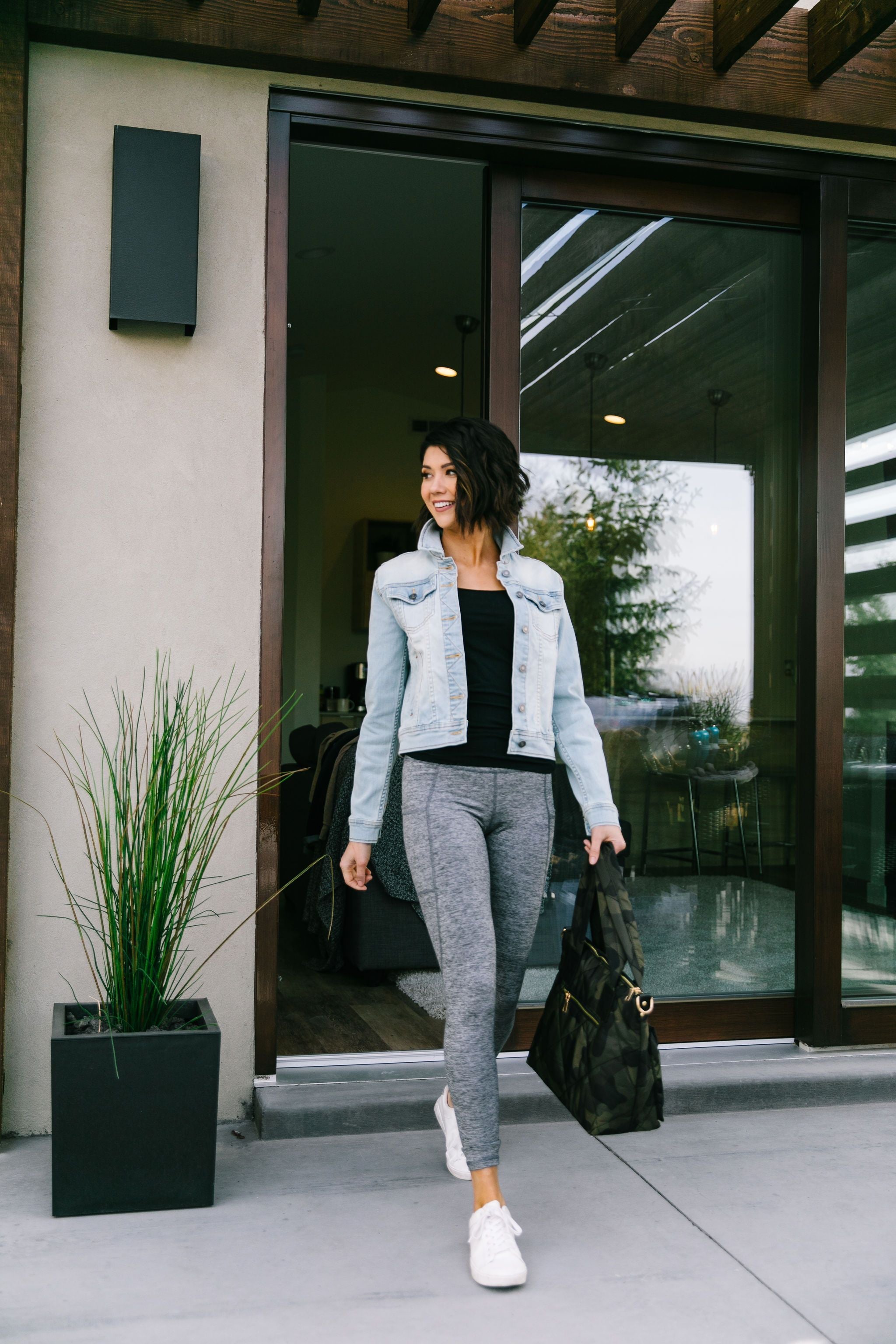 Tadasana Two-Tone Leggings