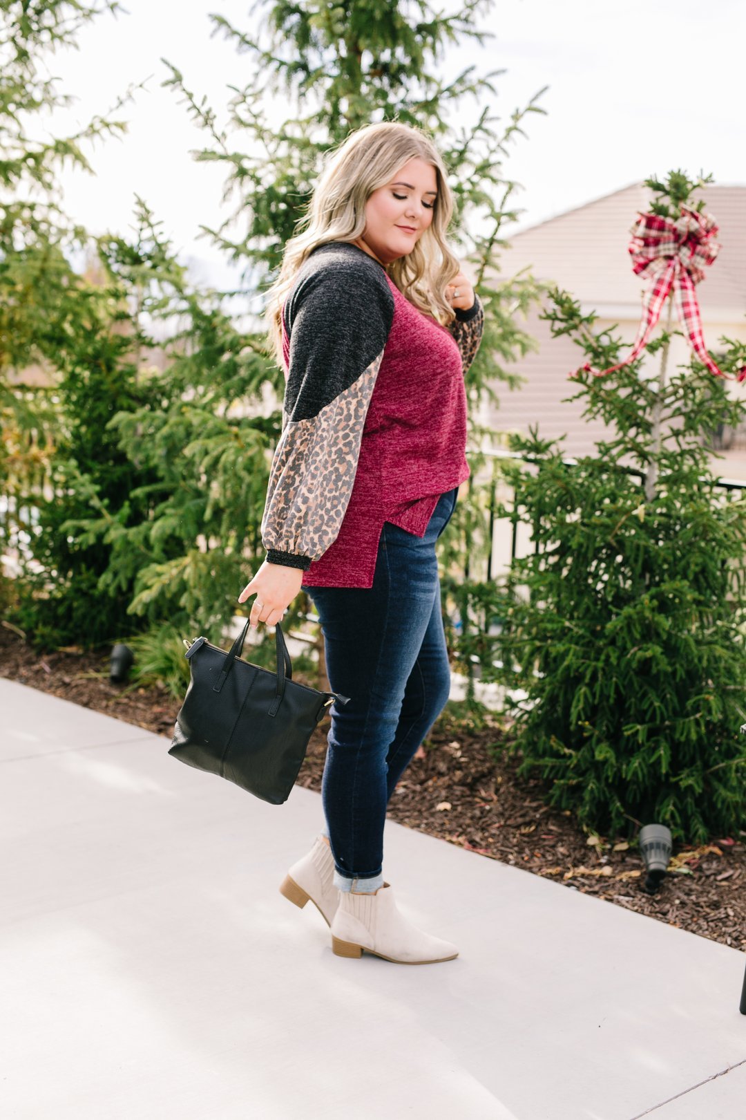 Hot Shot Color Block Top