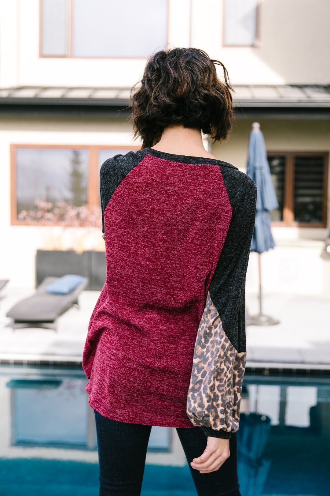 Hot Shot Color Block Top