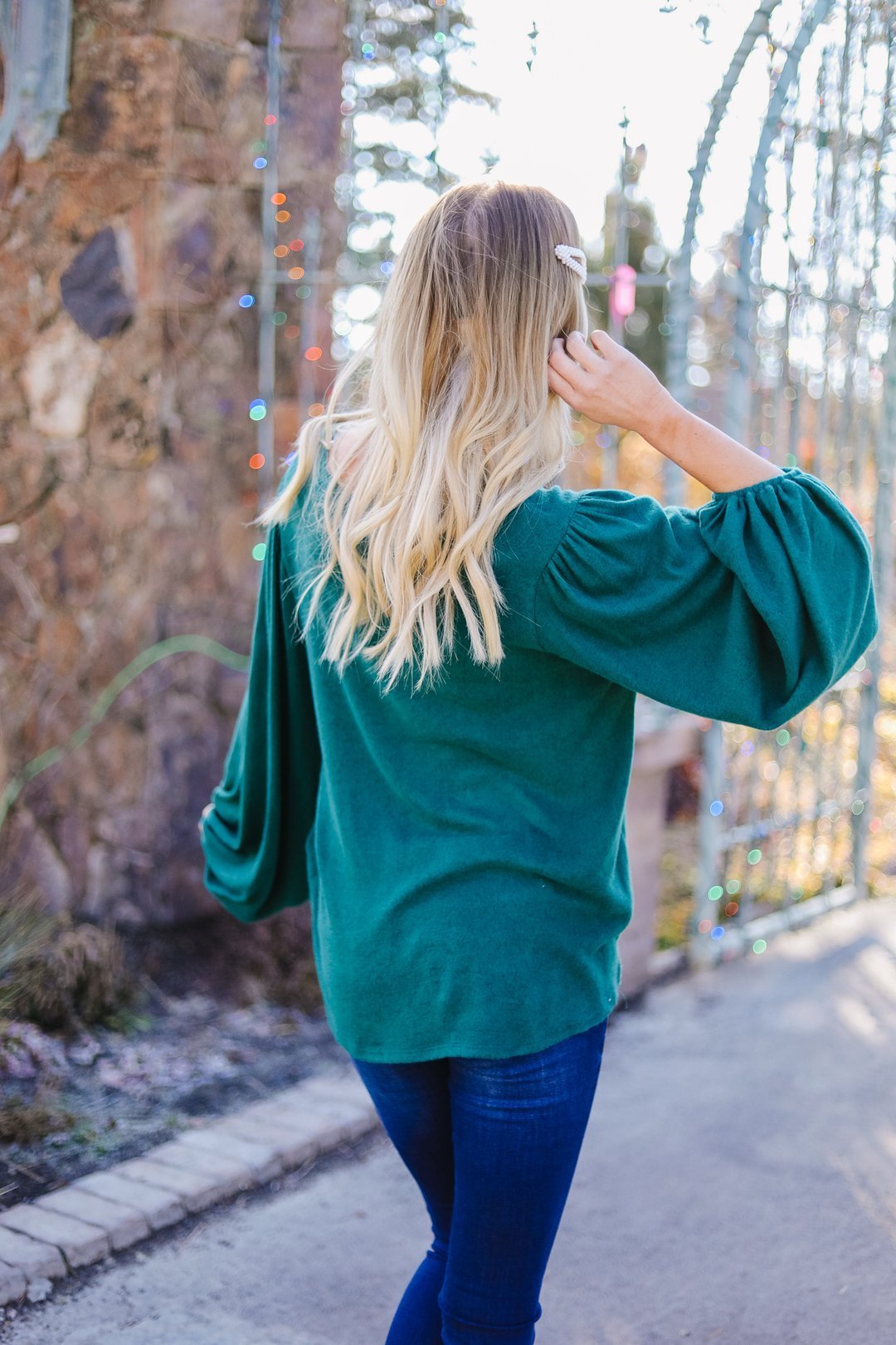Emerald Fantasies Blouse