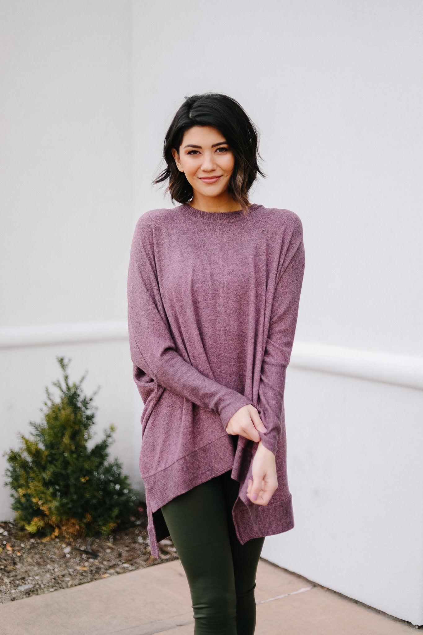 A Lot To Love Mauve Top