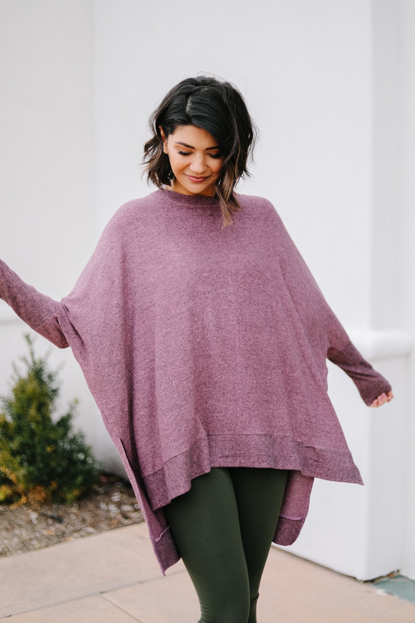 A Lot To Love Mauve Top
