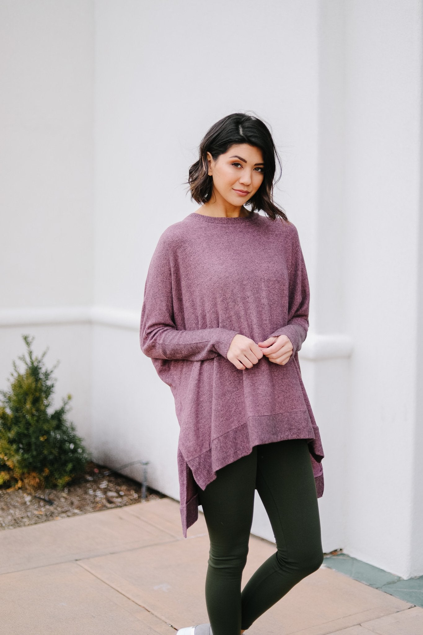 A Lot To Love Mauve Top