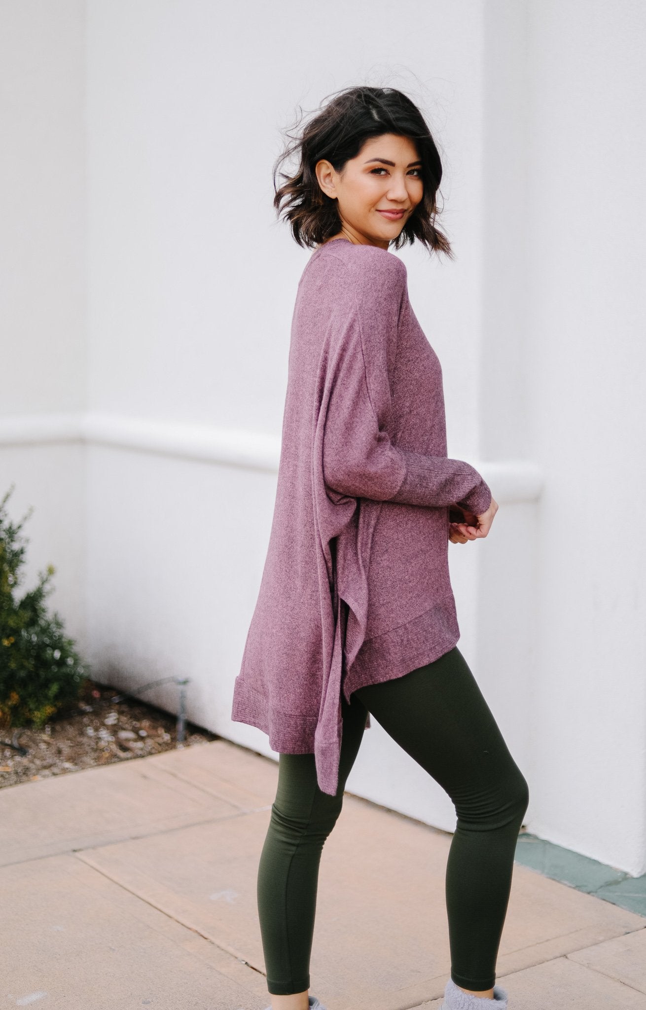 A Lot To Love Mauve Top