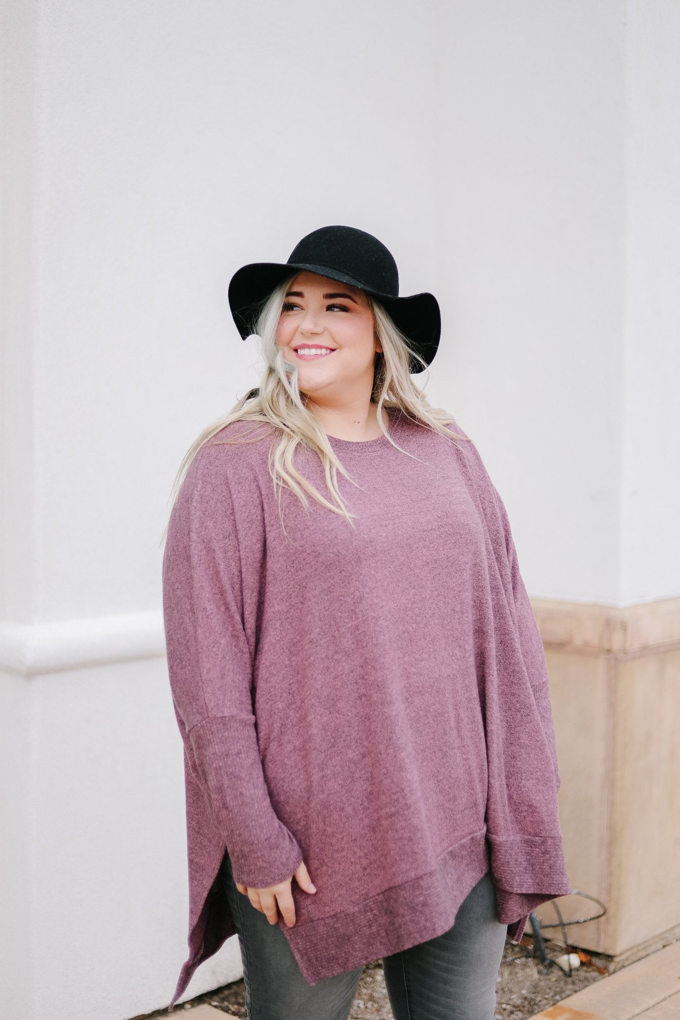 A Lot To Love Mauve Top