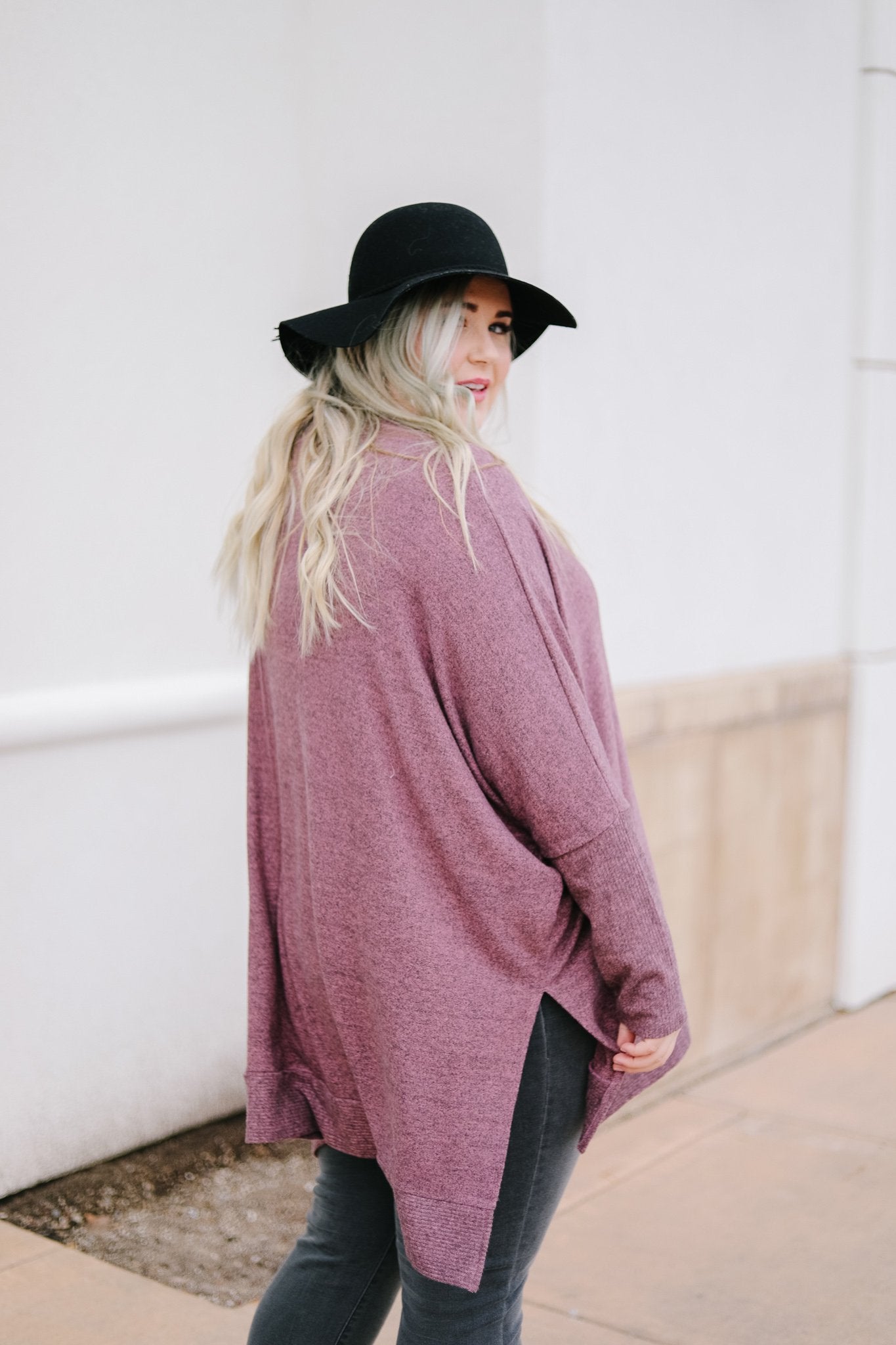 A Lot To Love Mauve Top