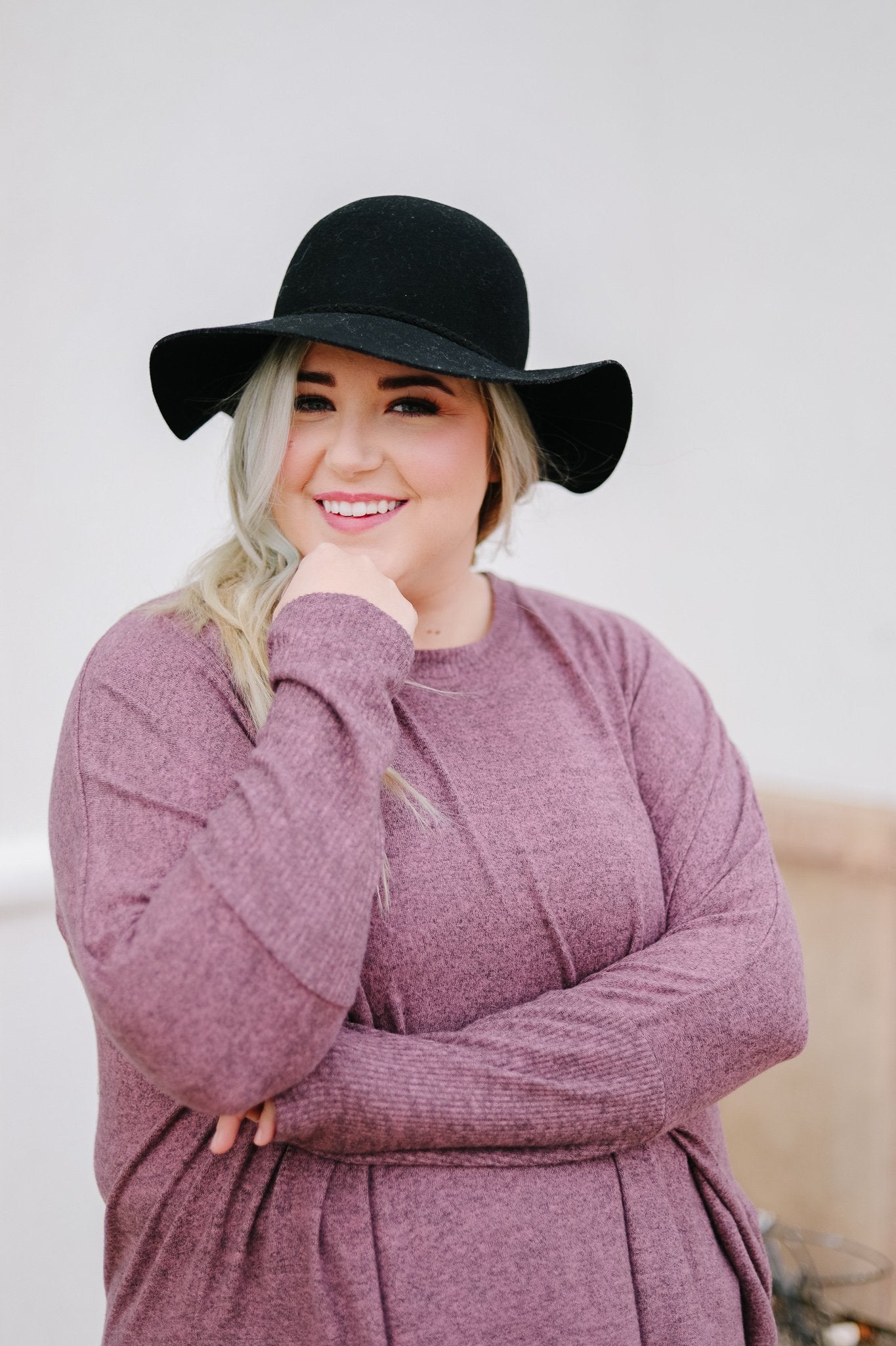 A Lot To Love Mauve Top