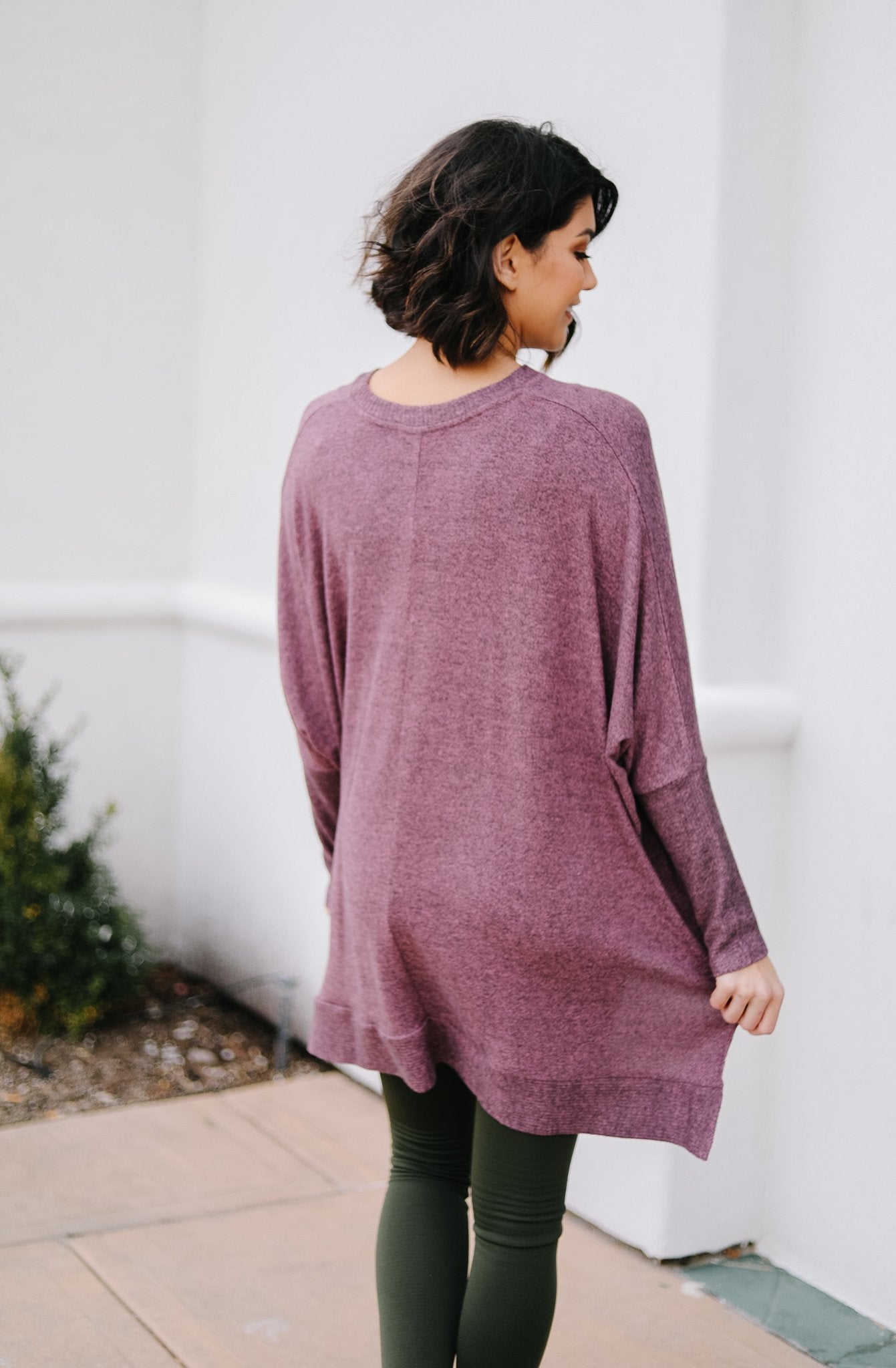 A Lot To Love Mauve Top