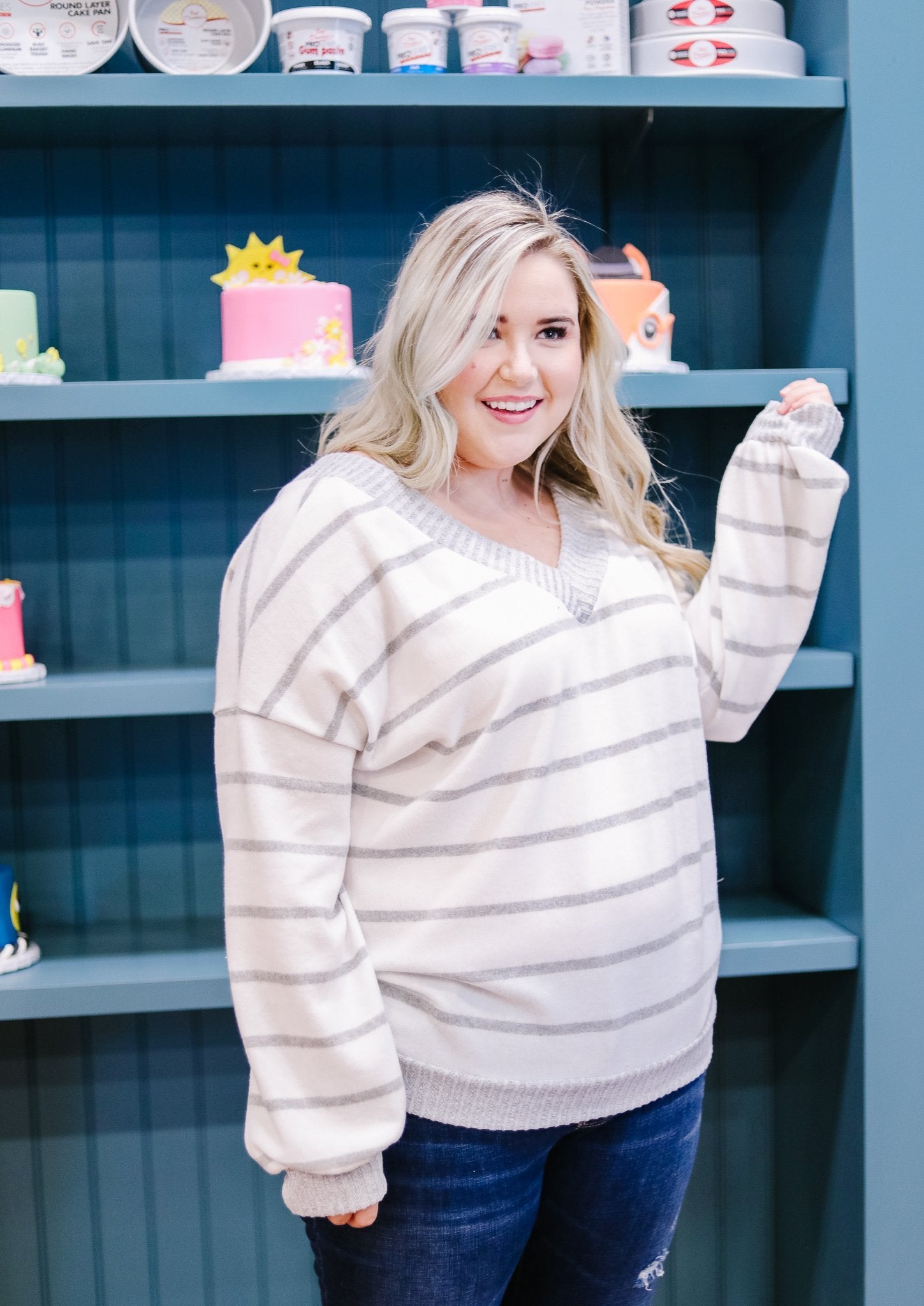 Cloudy Day Puff Sleeve Sweater