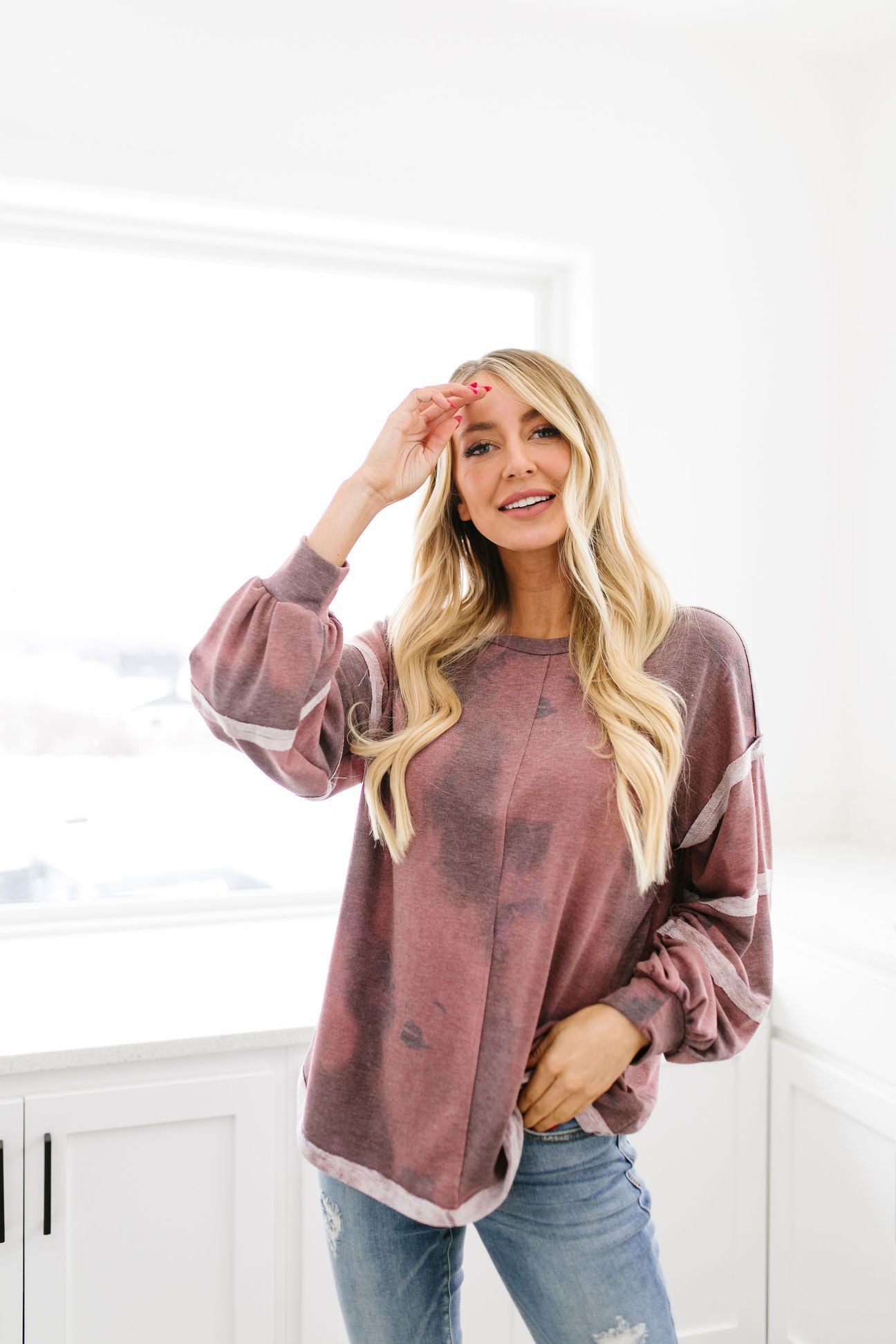 Vintage Daydreams Tie Dye Top