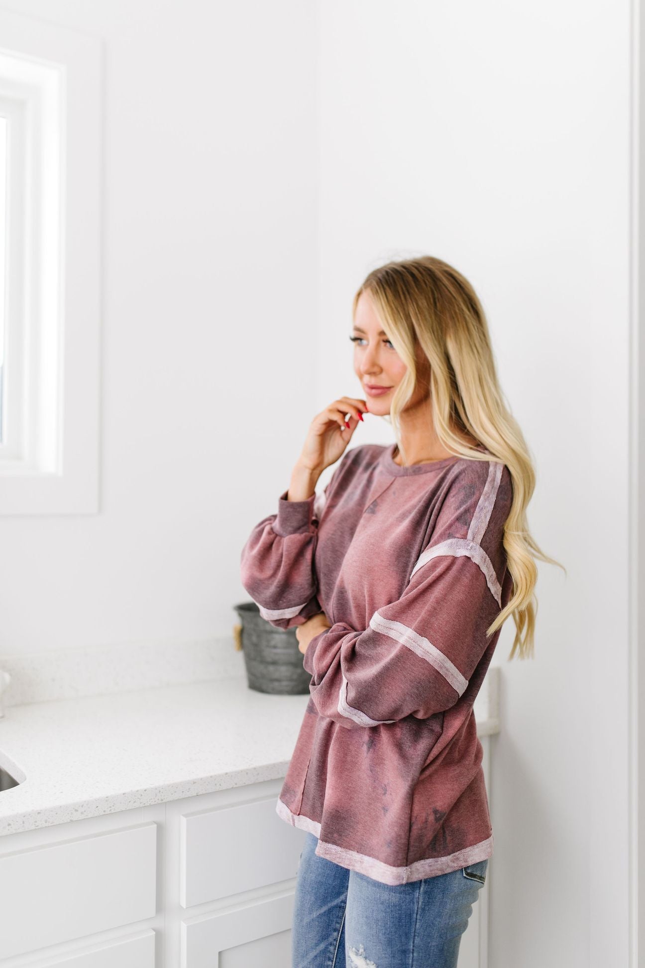 Vintage Daydreams Tie Dye Top