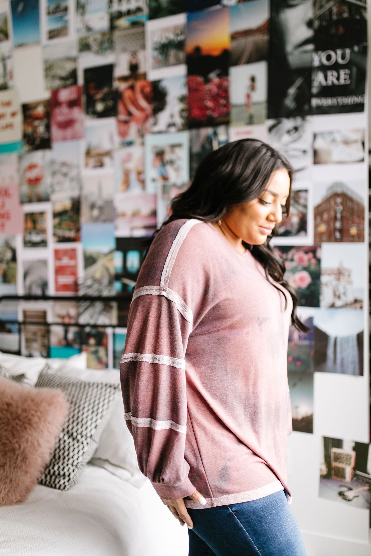 Vintage Daydreams Tie Dye Top