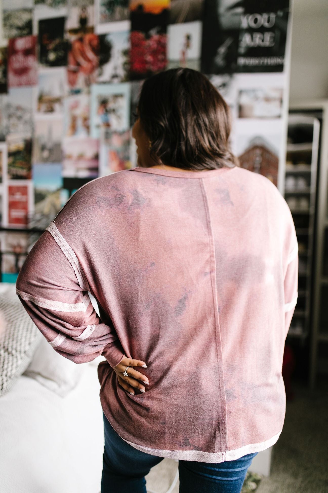 Vintage Daydreams Tie Dye Top