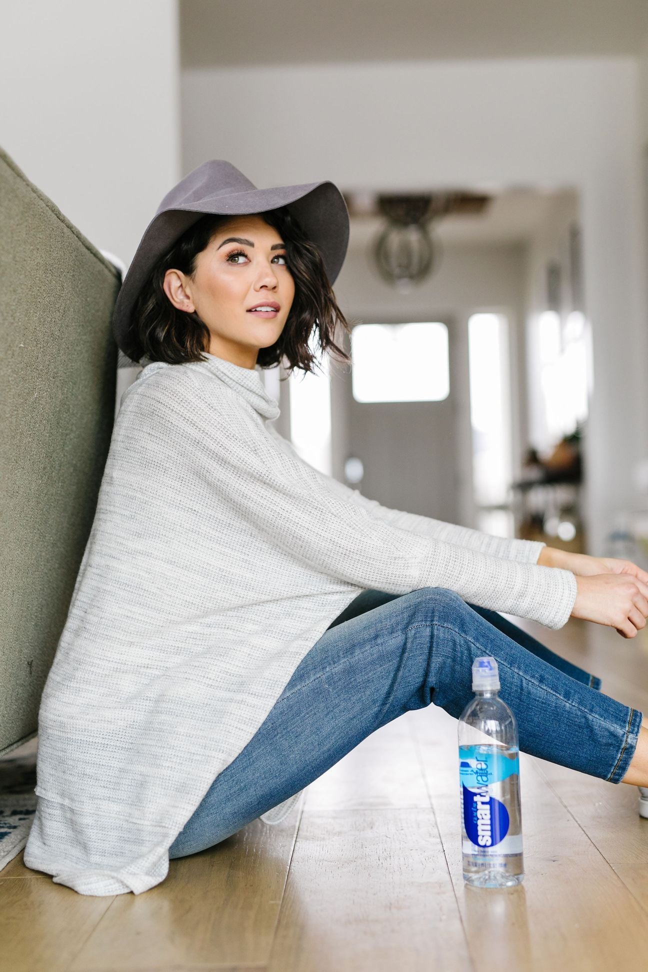 Over The Moon Cowl Neck Top