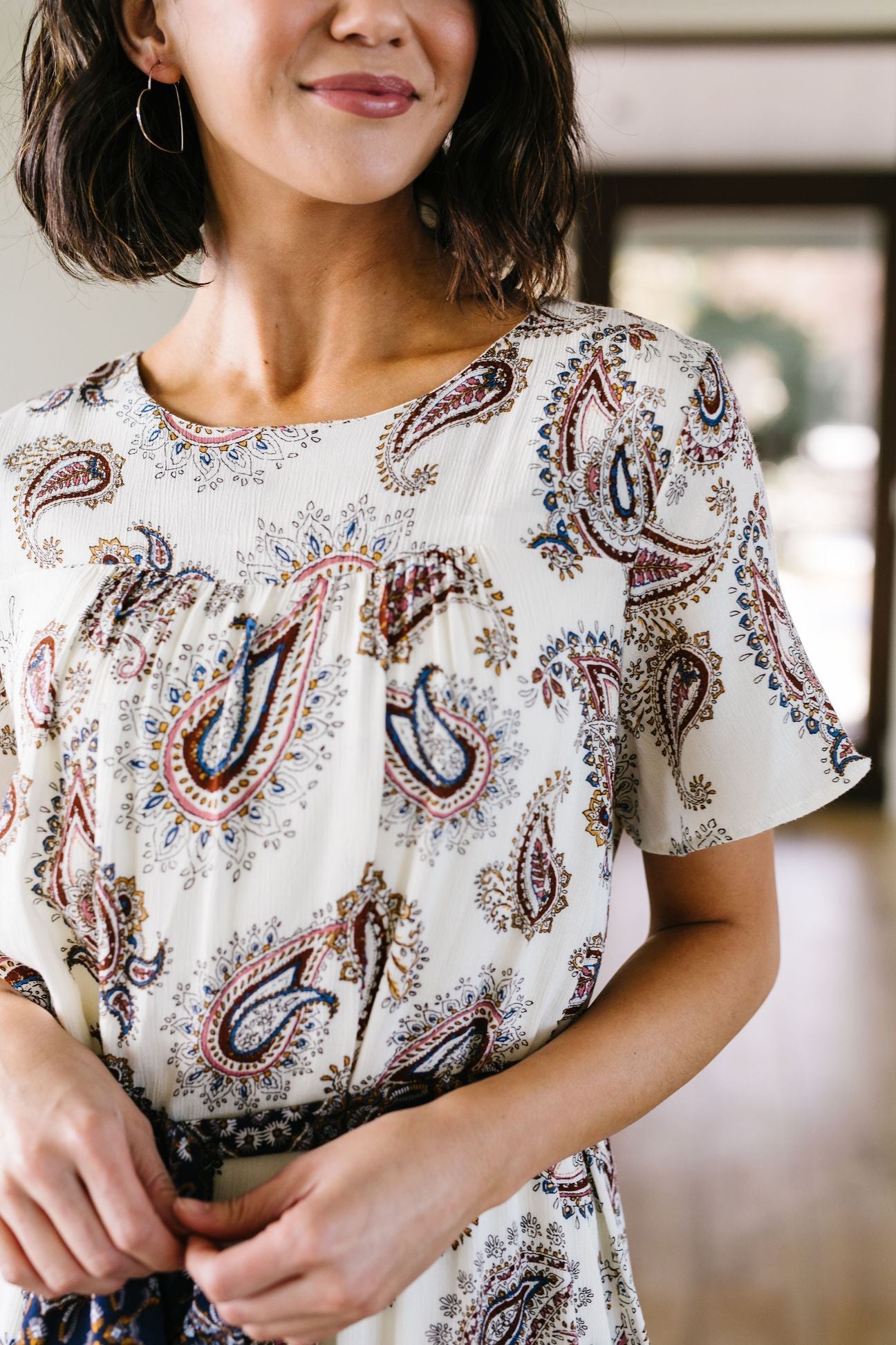 New Leaf Midi Dress