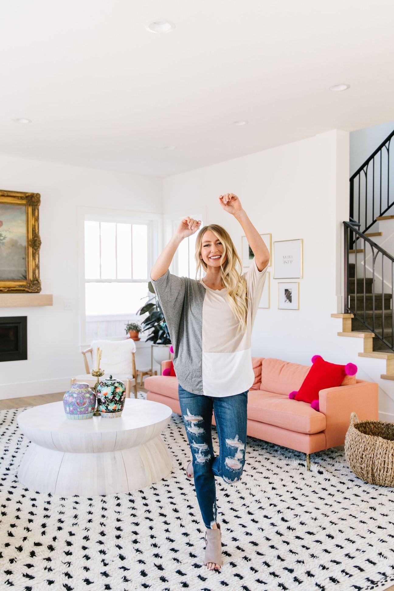 All The Right Angles Top