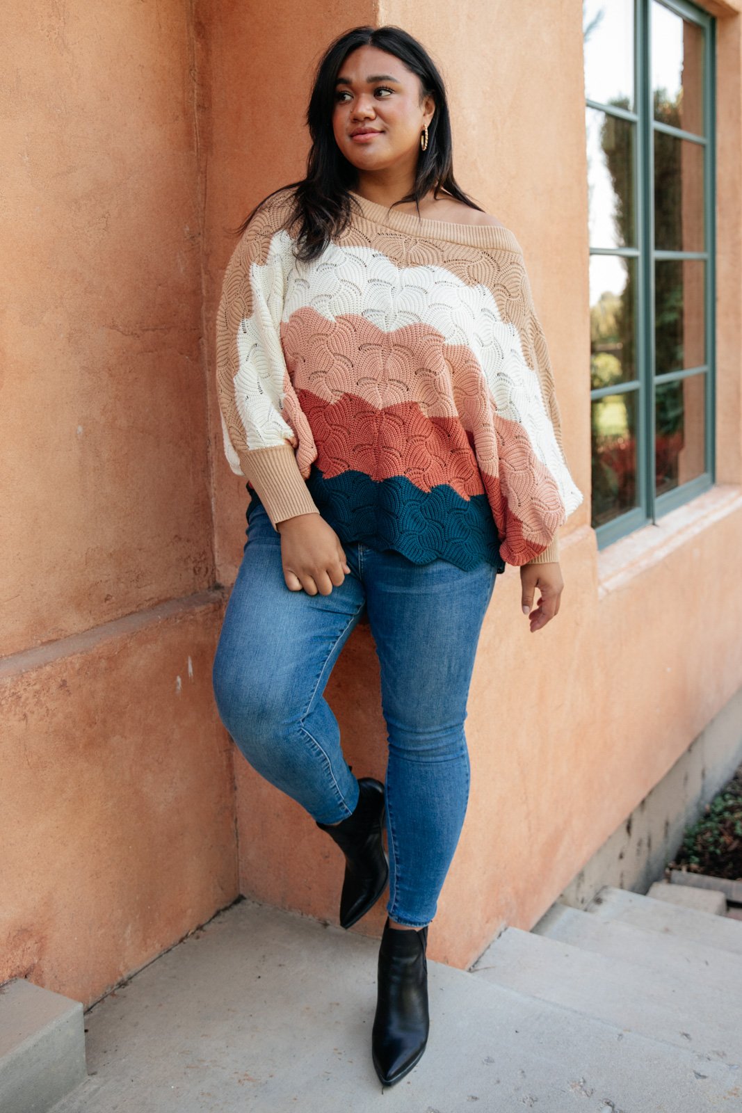 Designed For Details Sweater in Multi