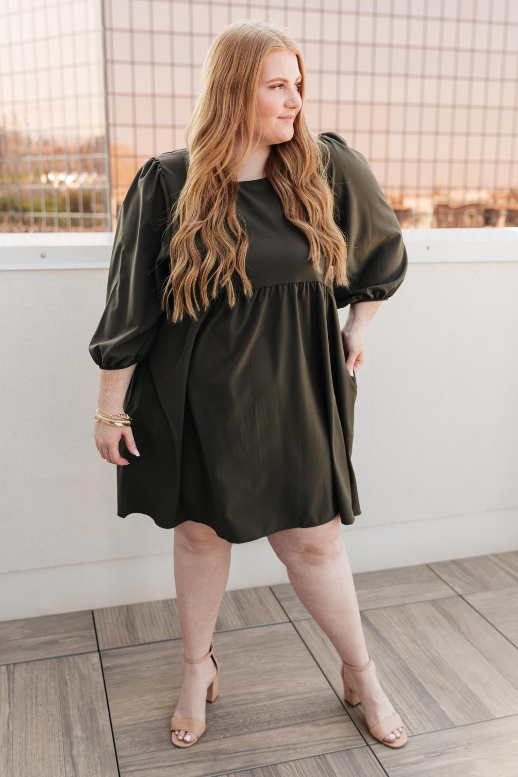 Evergreen Garden Dress