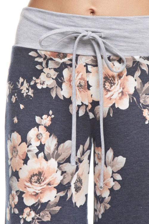 Theresa Floral Sweats