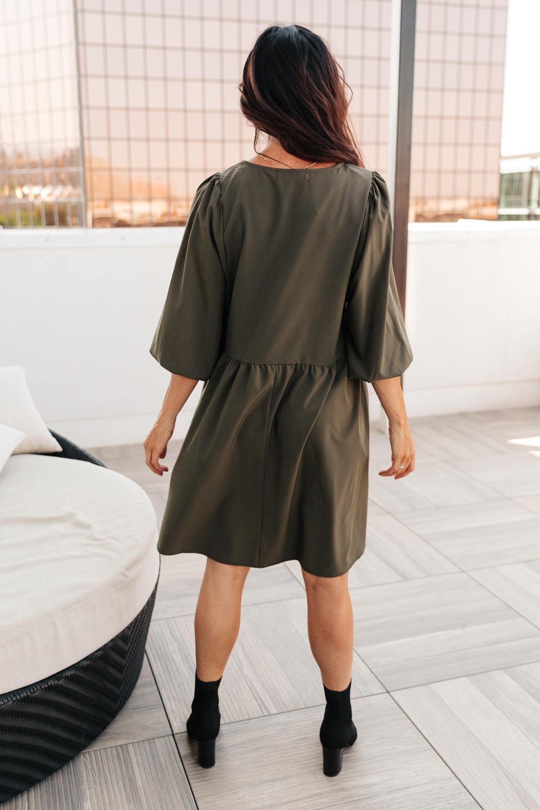 Evergreen Garden Dress