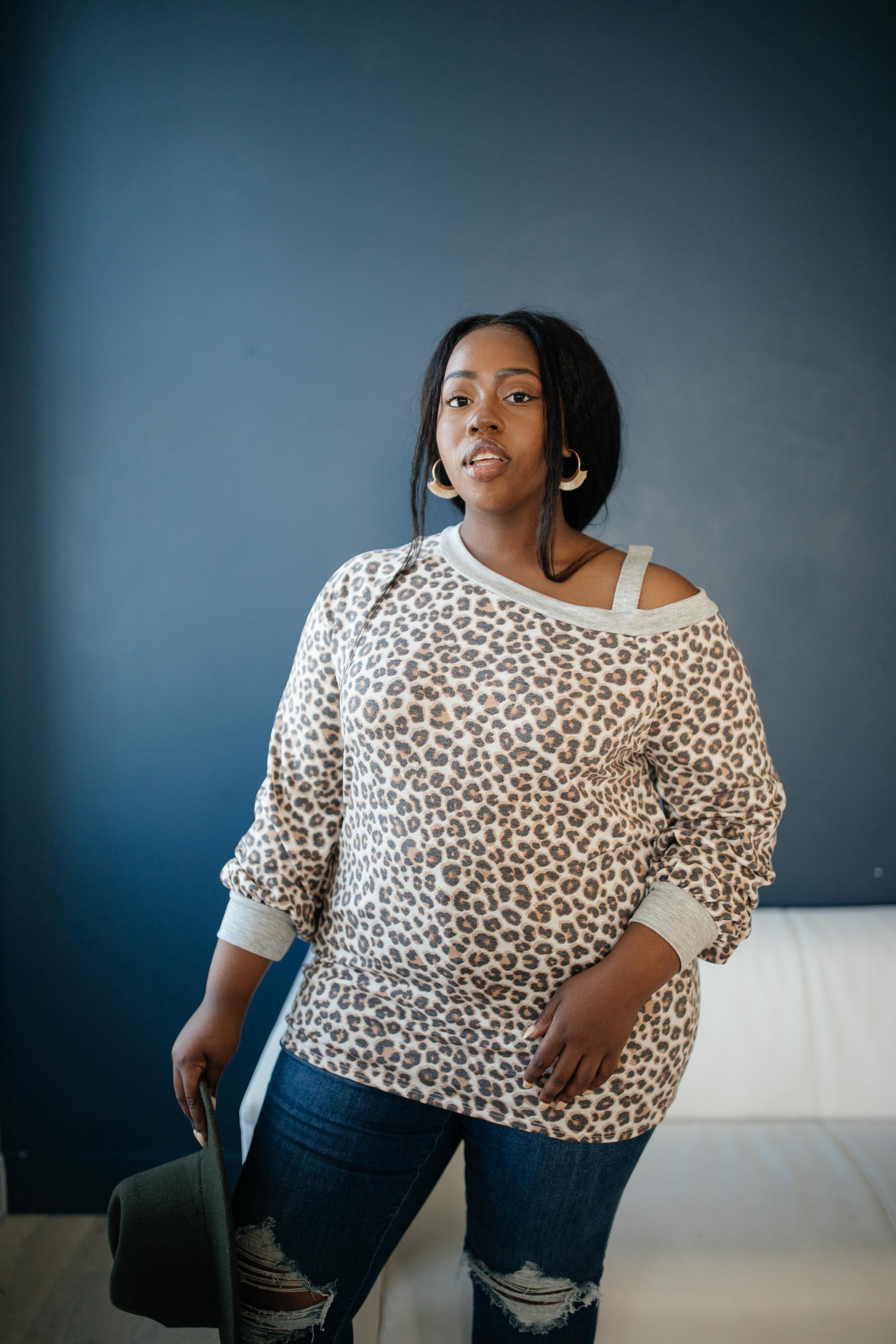 A Little Chilly Cold Shoulder Top