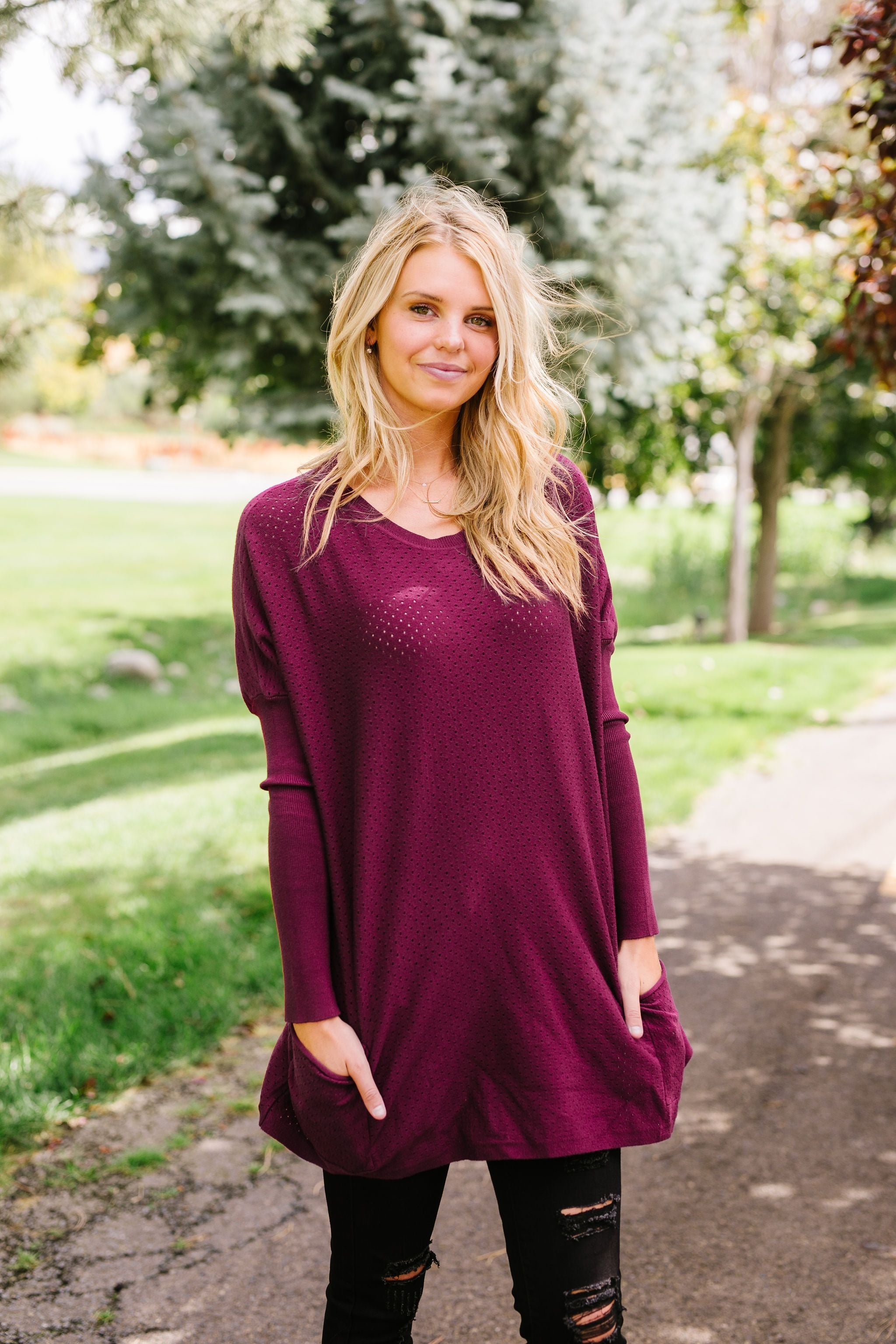 Ace In The Hole Oversized Top