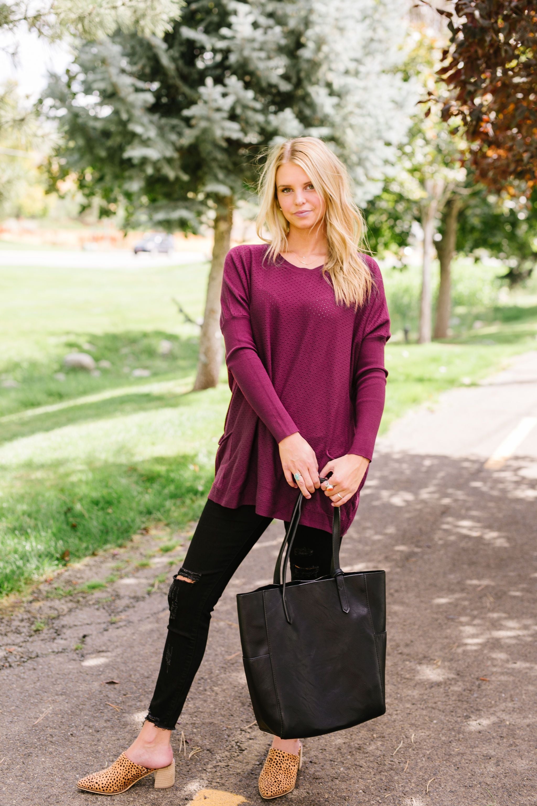 Ace In The Hole Oversized Top