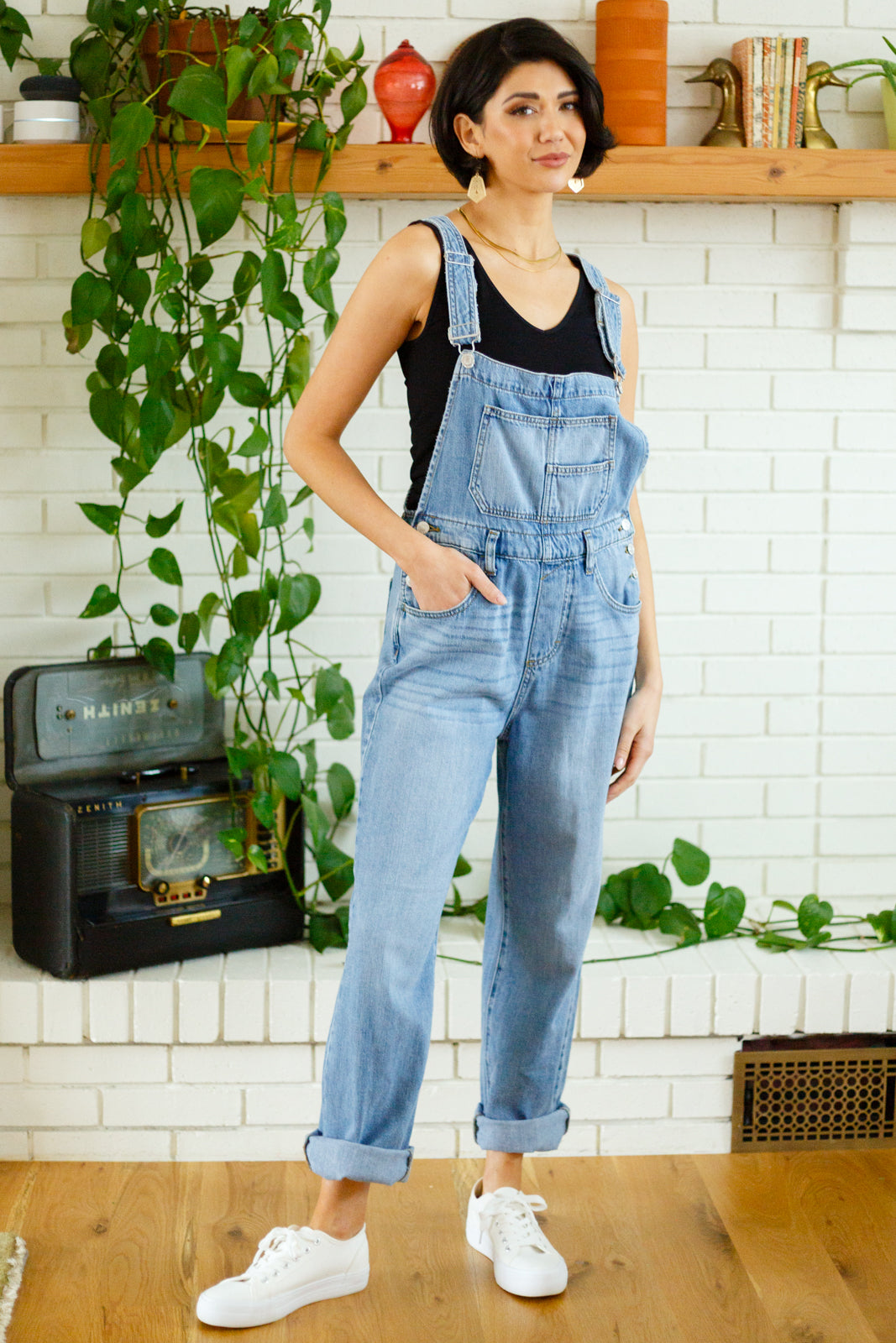 Adeline Denim Overalls