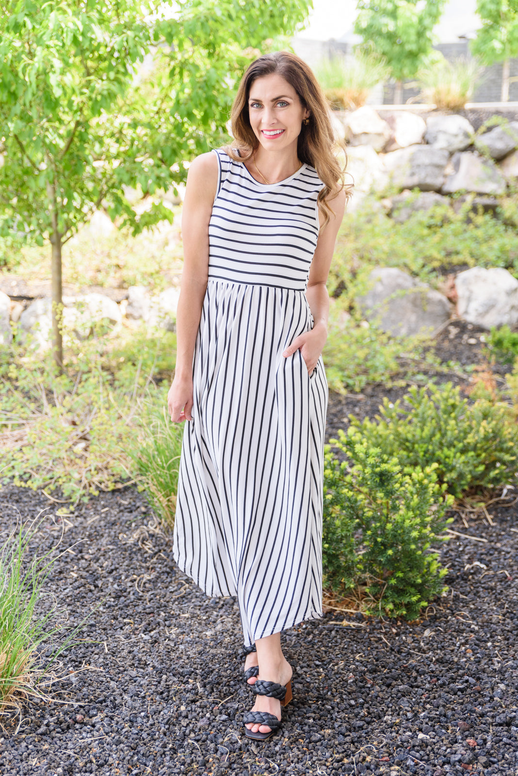 Beach Day Dress In Ivory