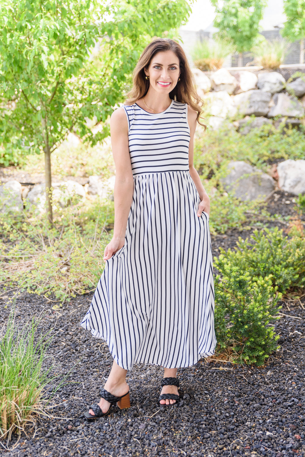 Beach Day Dress In Ivory