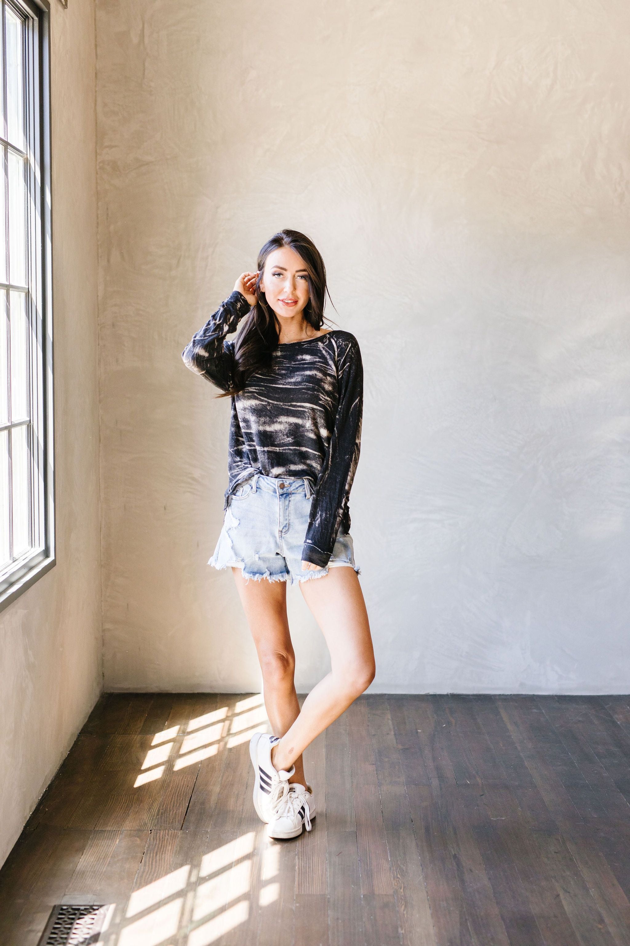 Black Cloud Tie Dye Pullover