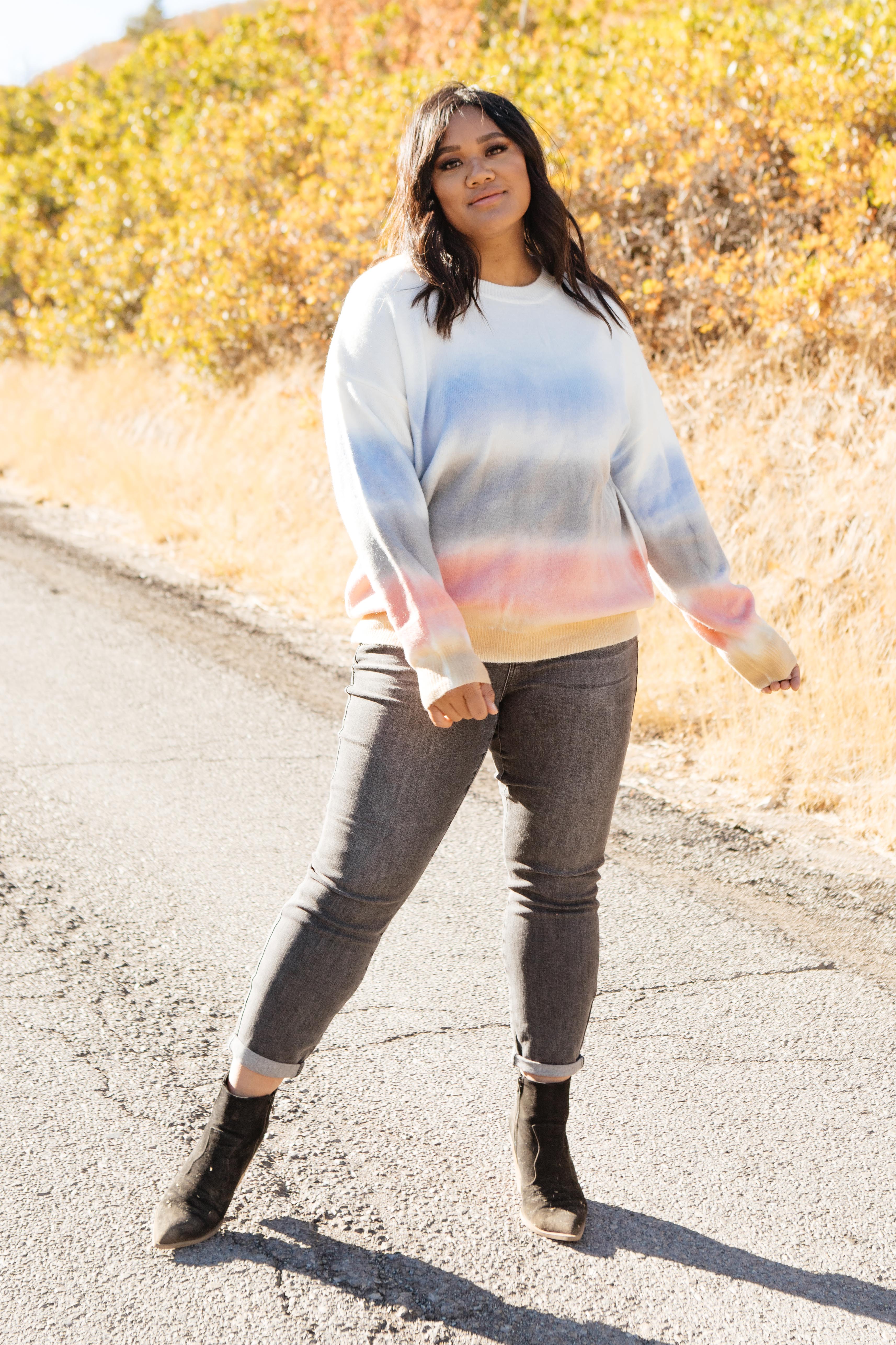 Blurred Lines Sweater
