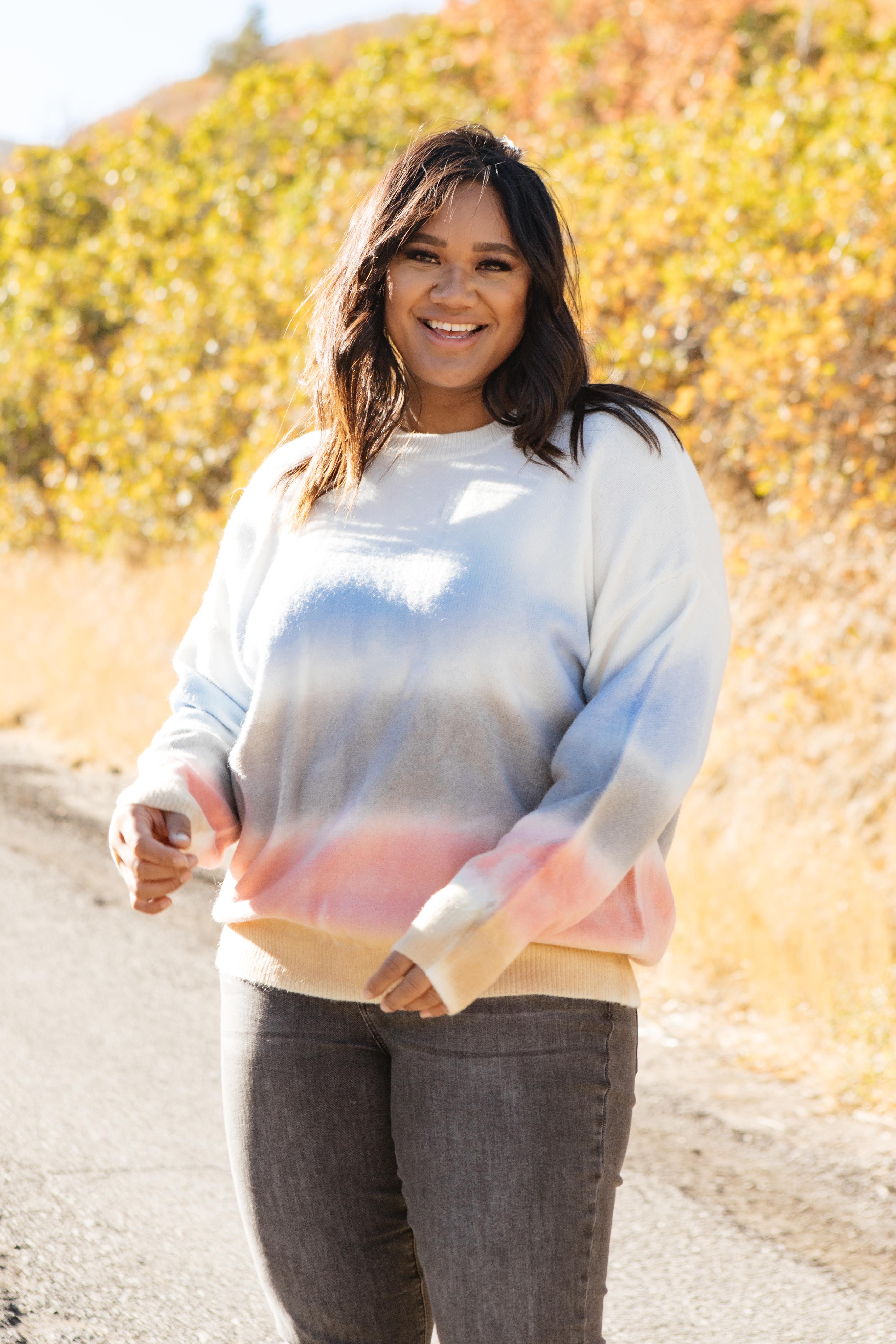 Blurred Lines Sweater