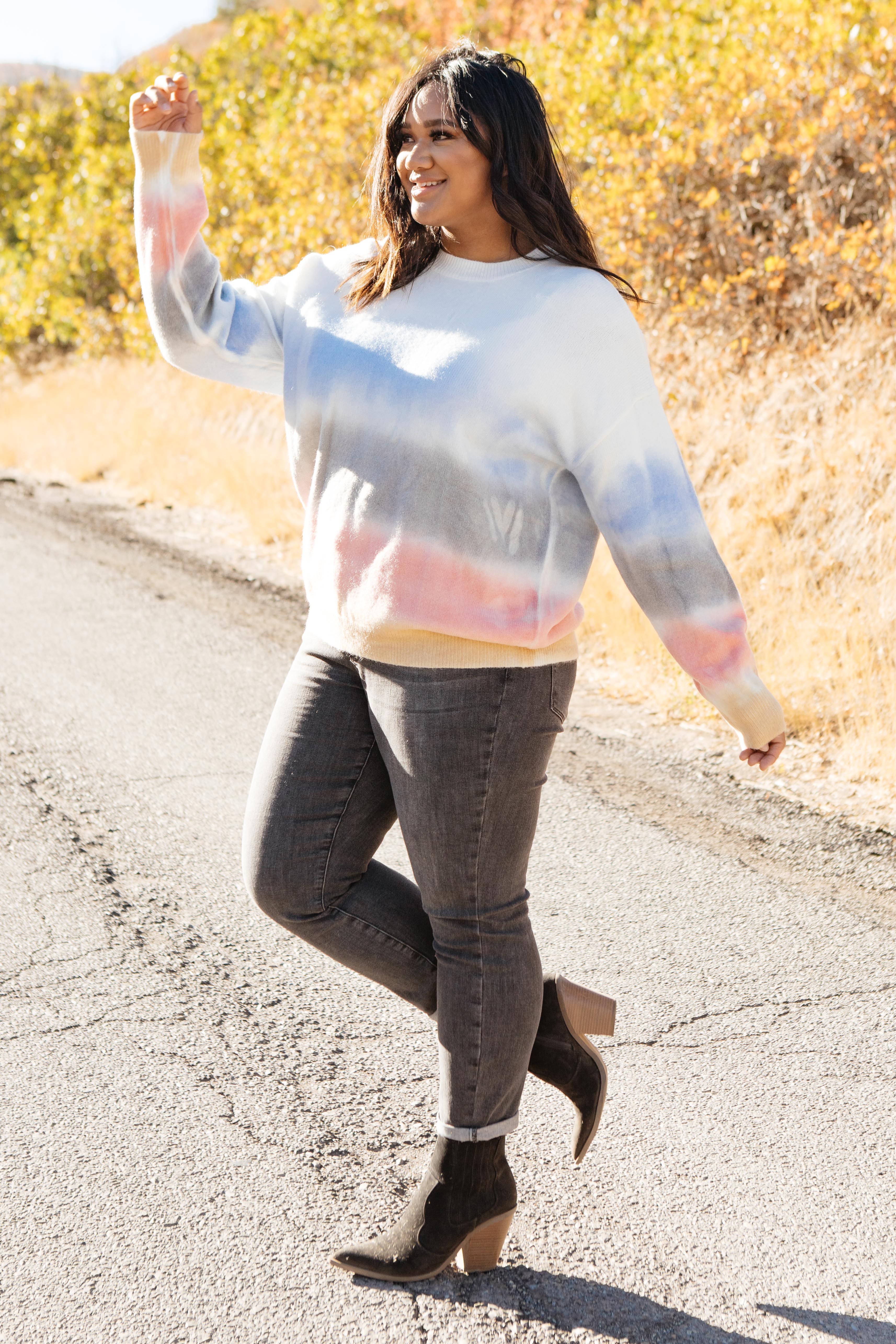 Blurred Lines Sweater