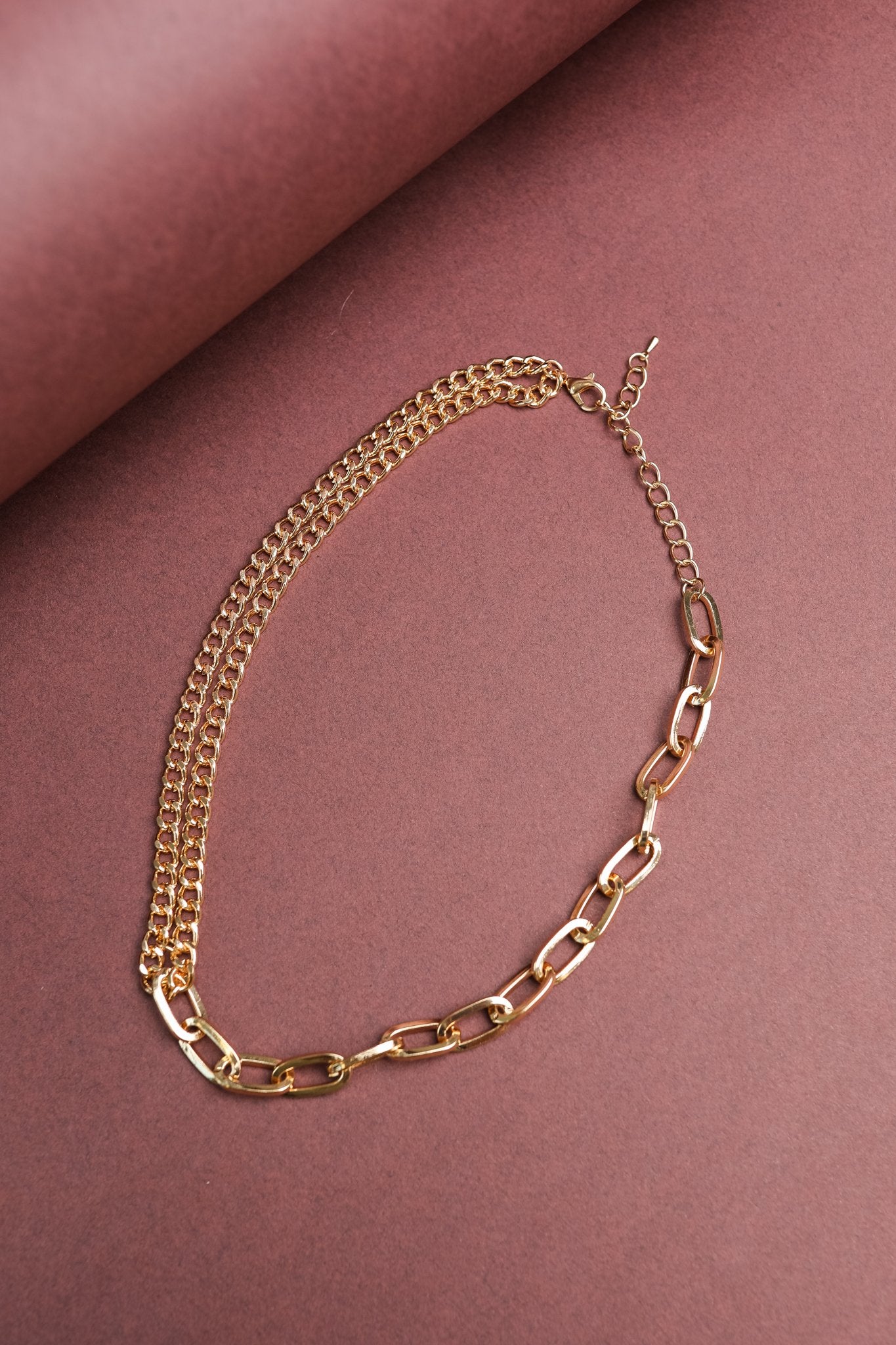 Bound By Chains Gold Necklace