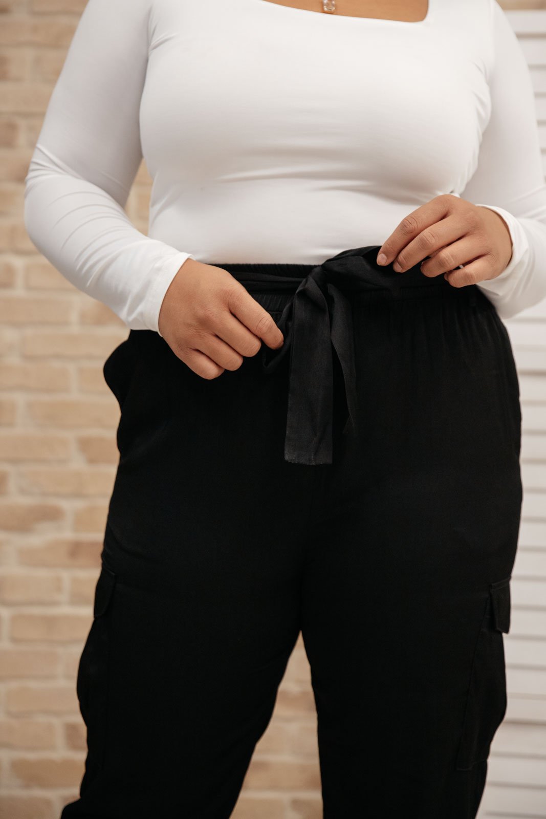 Bow On Top Pants