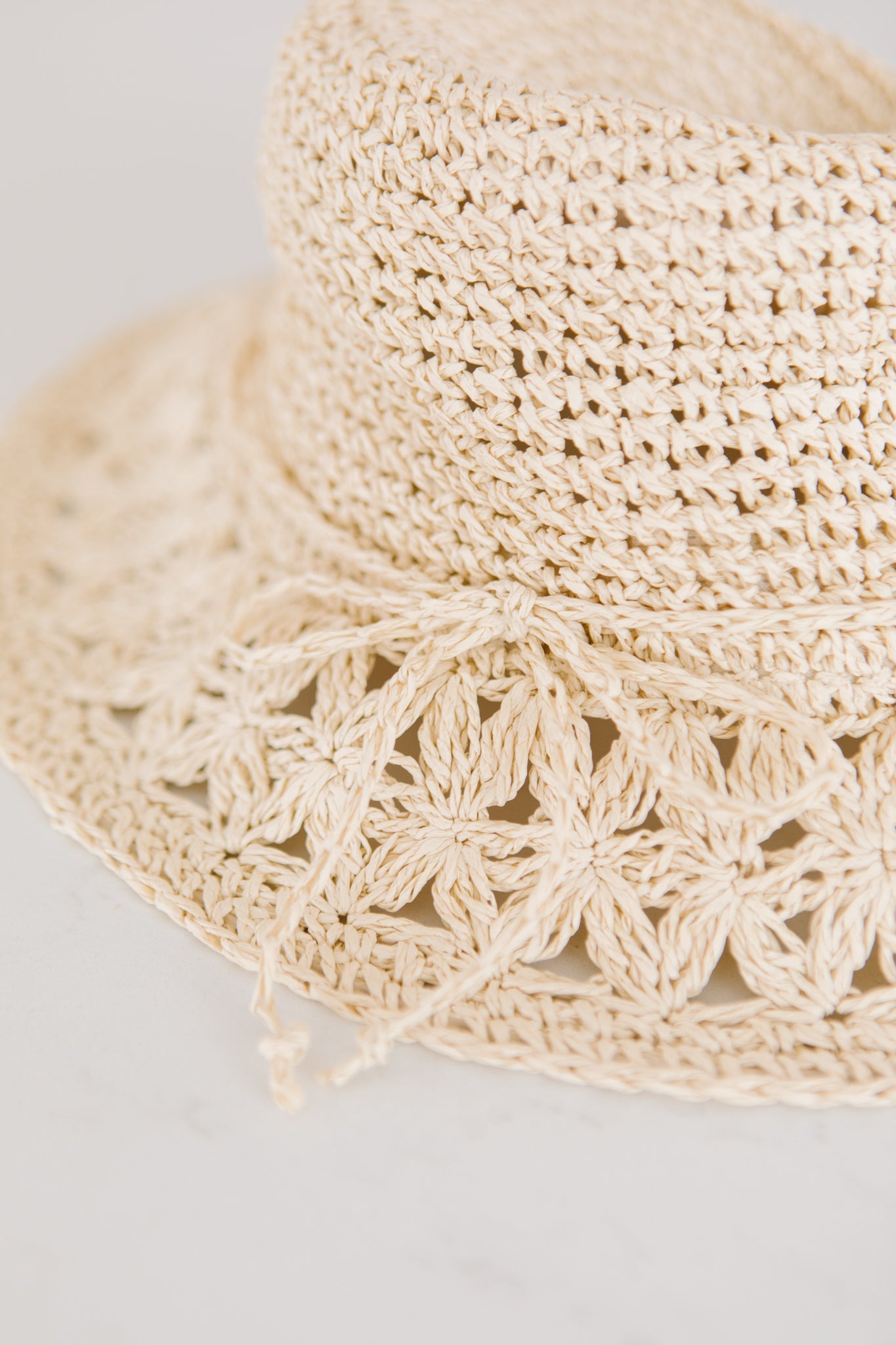 Braided Bow Straw Hat